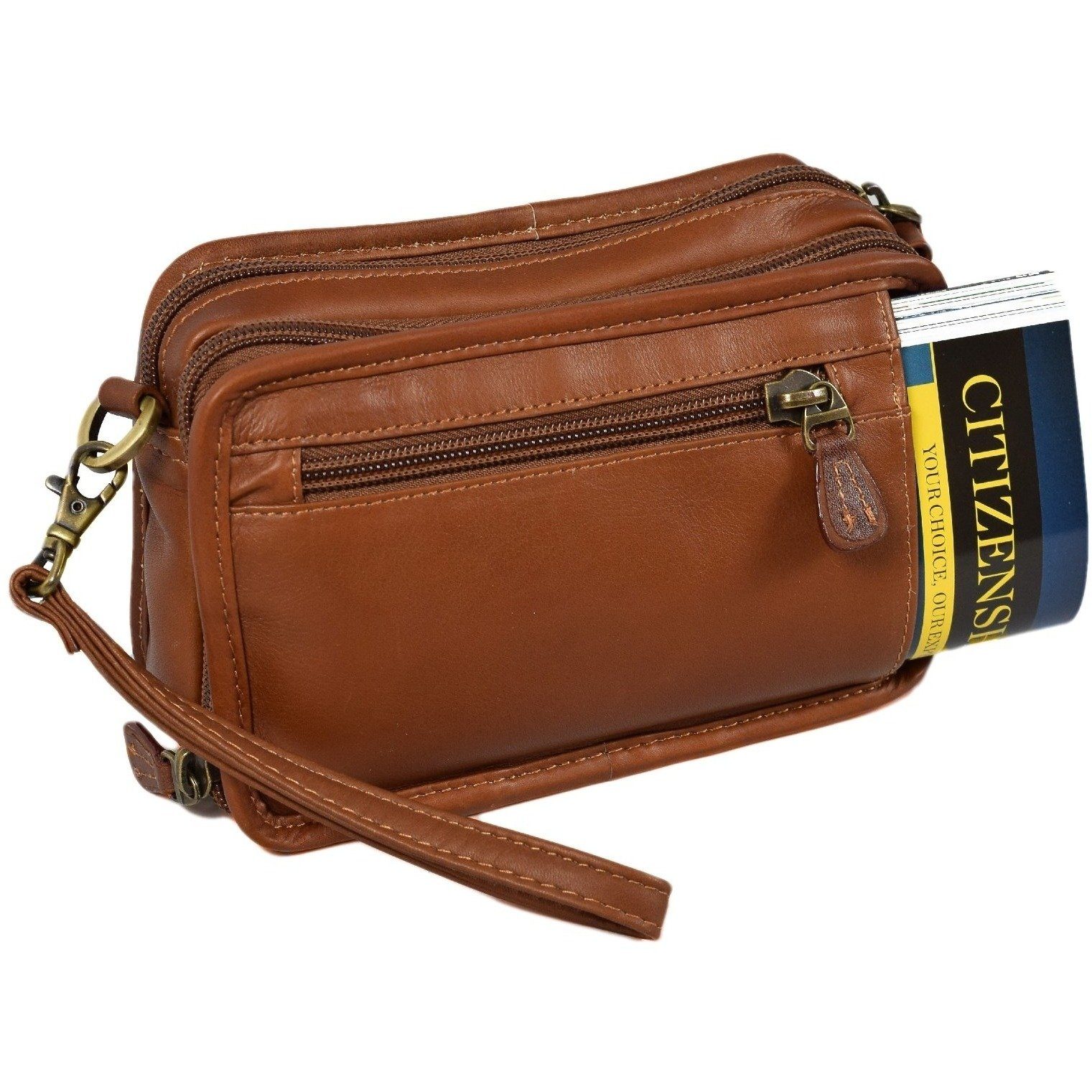 Santa Fe Hybrid Travel Organizer, Travel Organizer | LAND Leather