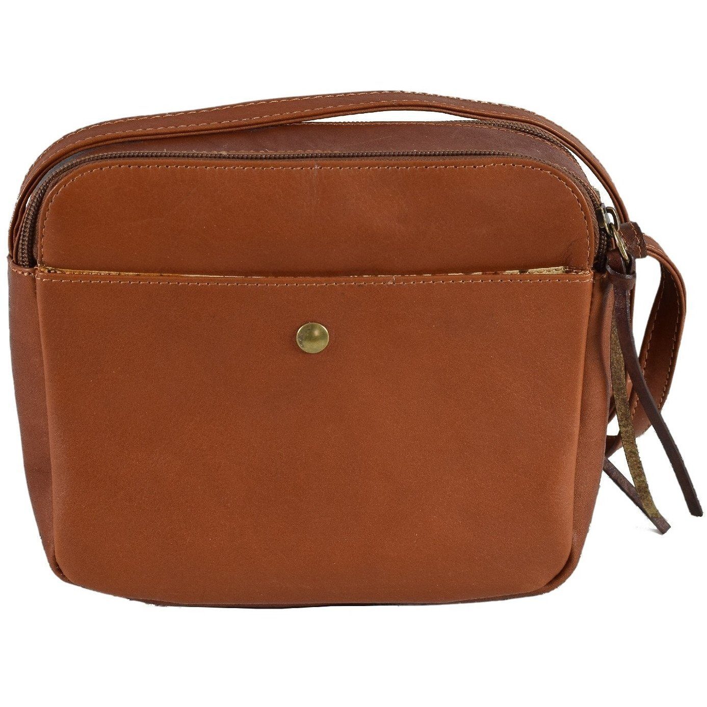 Santa Fe Siena Crossbody, Crossover Bag | LAND Leather