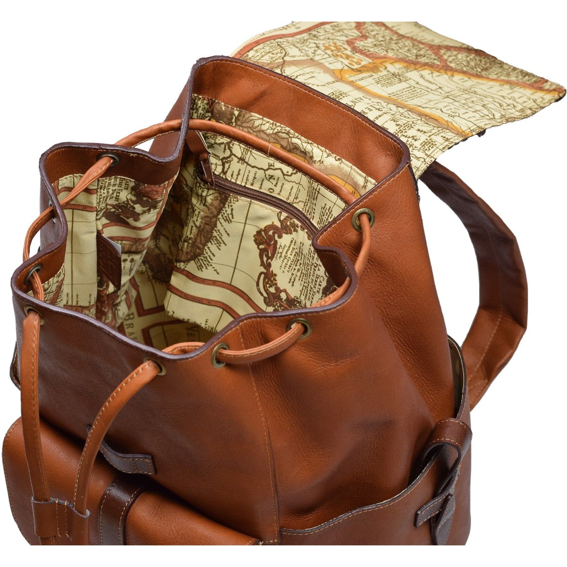 Santa Fe Brooklyn Backpack, Backpack | LAND Leather