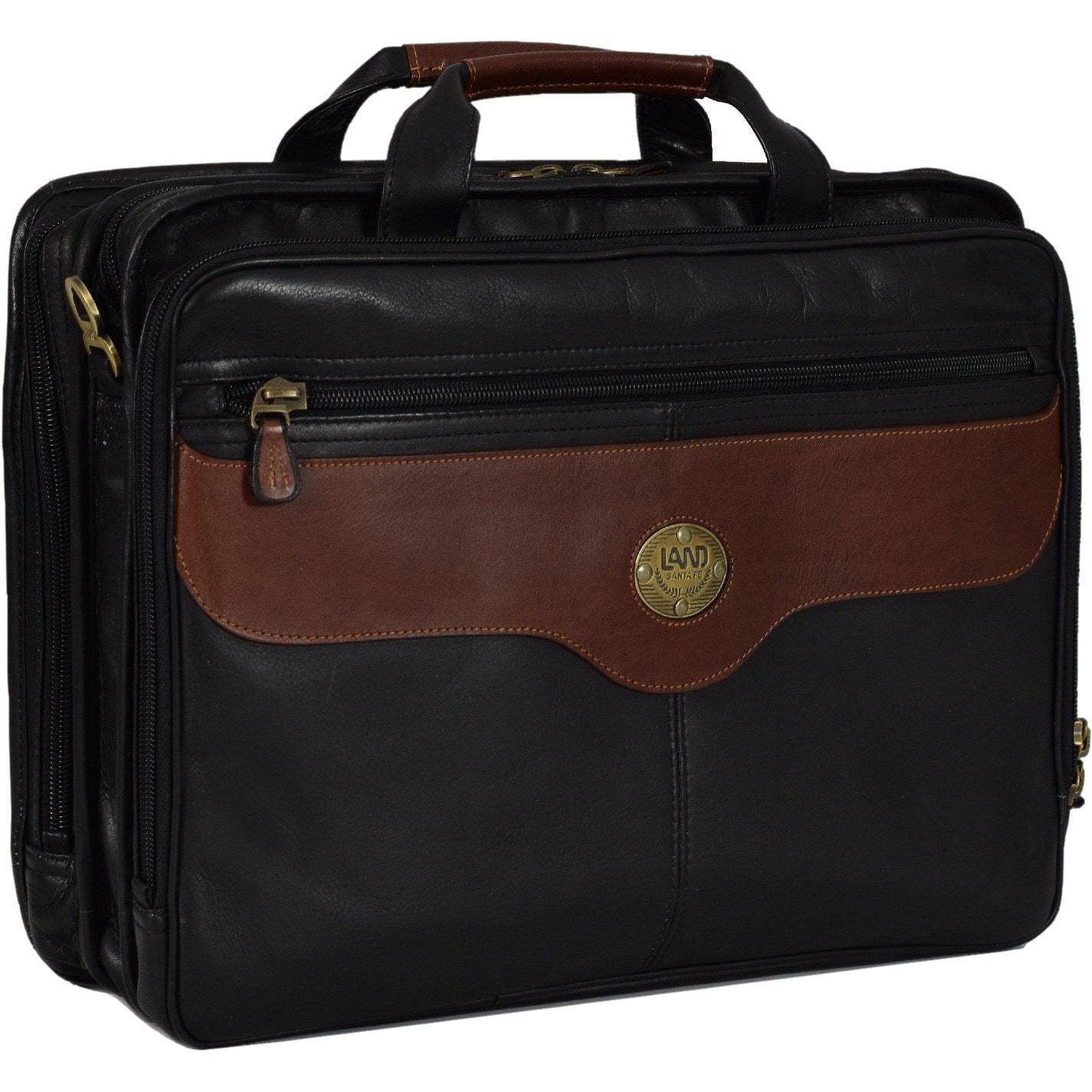 Santa Fe Traveler Briefcase, Briefcase | LAND Leather