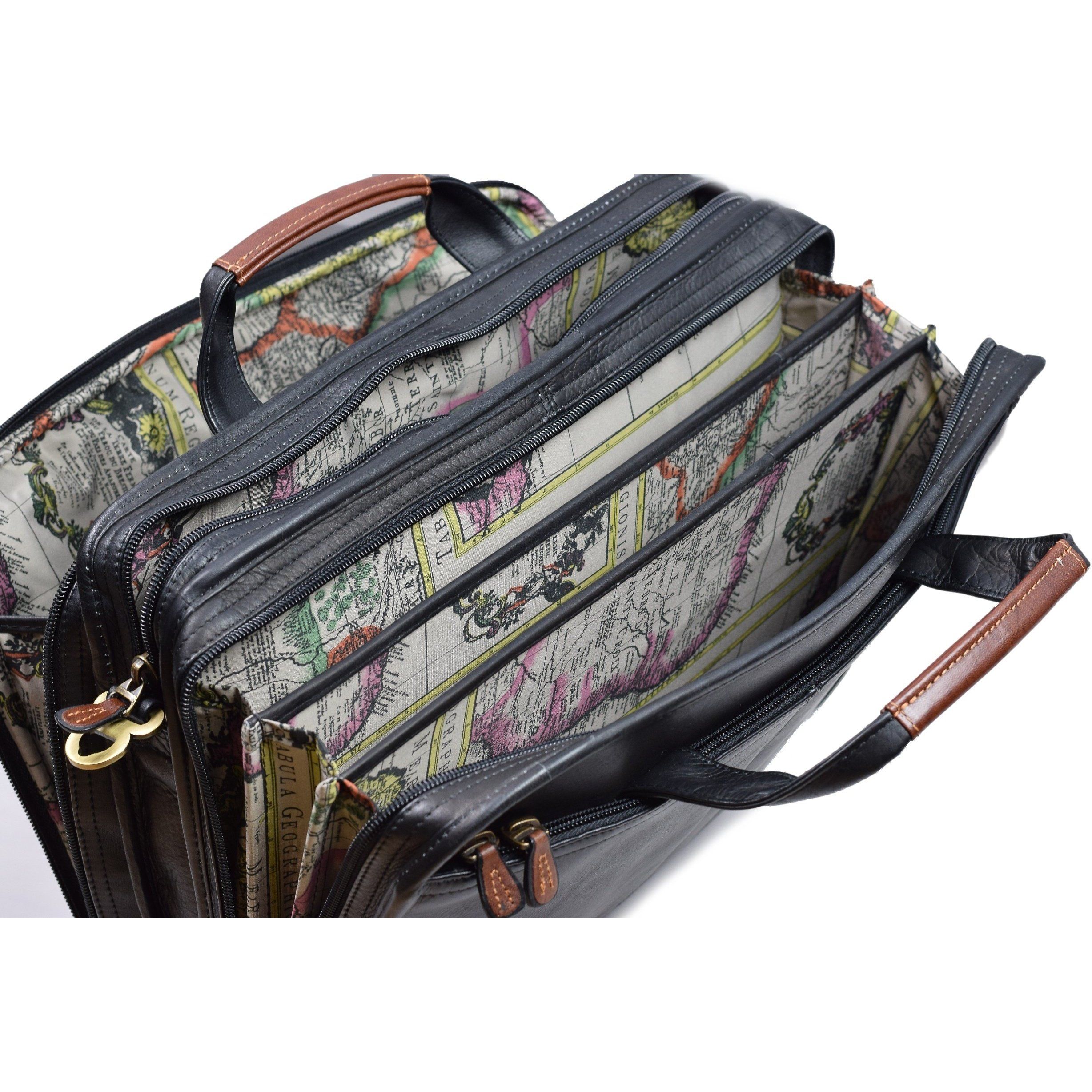 Santa Fe Traveler Briefcase, Briefcase | LAND Leather