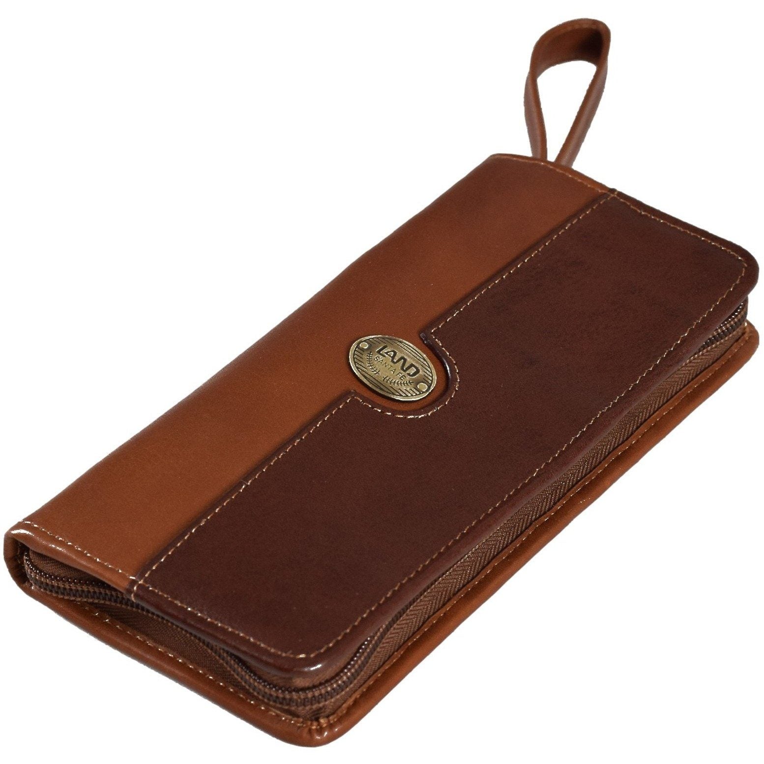 Santa Fe Zip Around Travel Organizer, Travel Organizer | LAND Leather