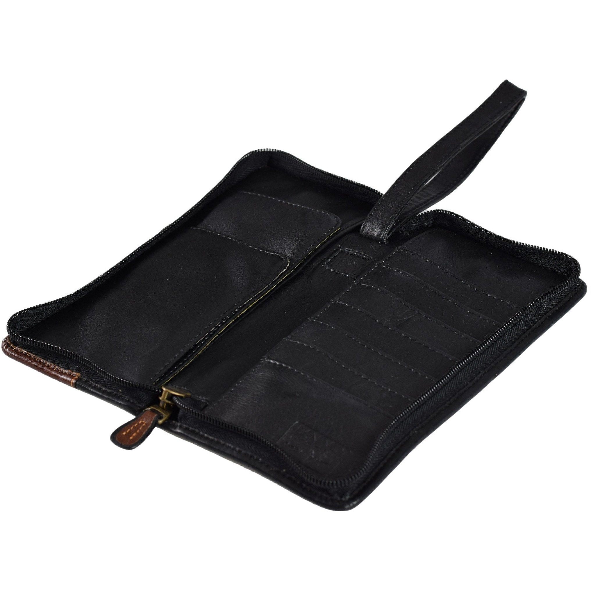 Santa Fe Zip Around Travel Organizer, Travel Organizer | LAND Leather