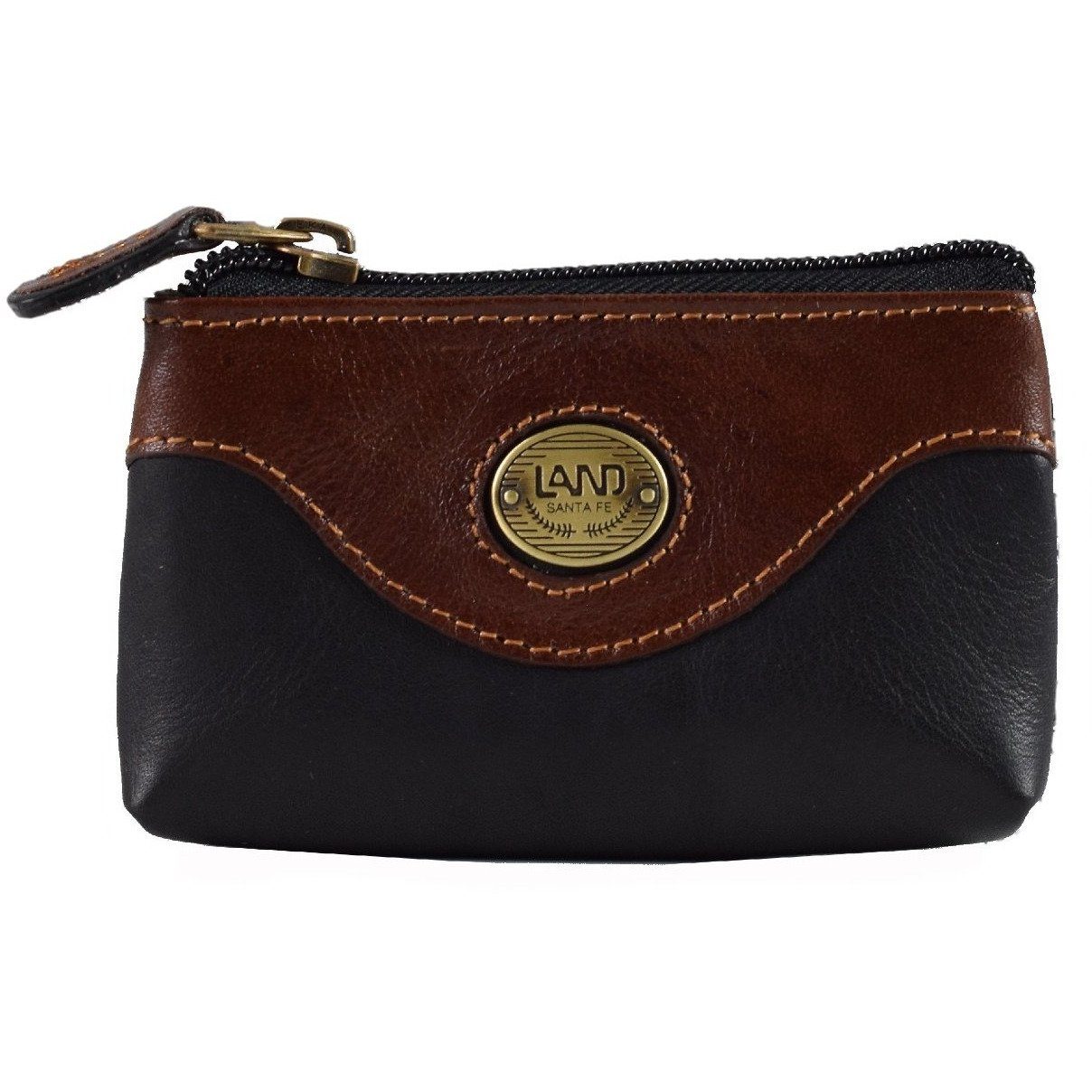 Santa Fe Zippered Coin Case, Wallet | LAND Leather