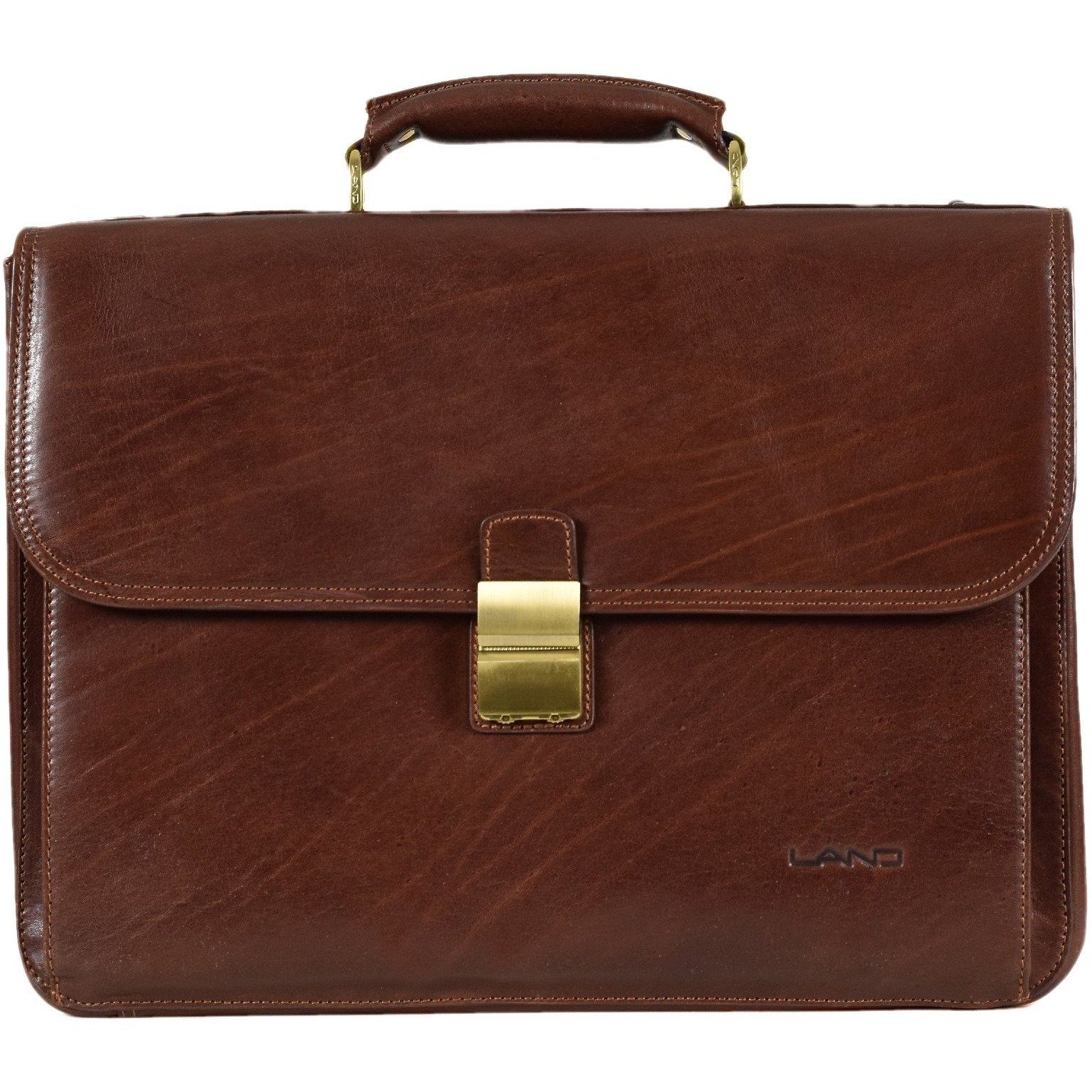 Limited Roosevelt Business Briefcase - LAND Leather Goods