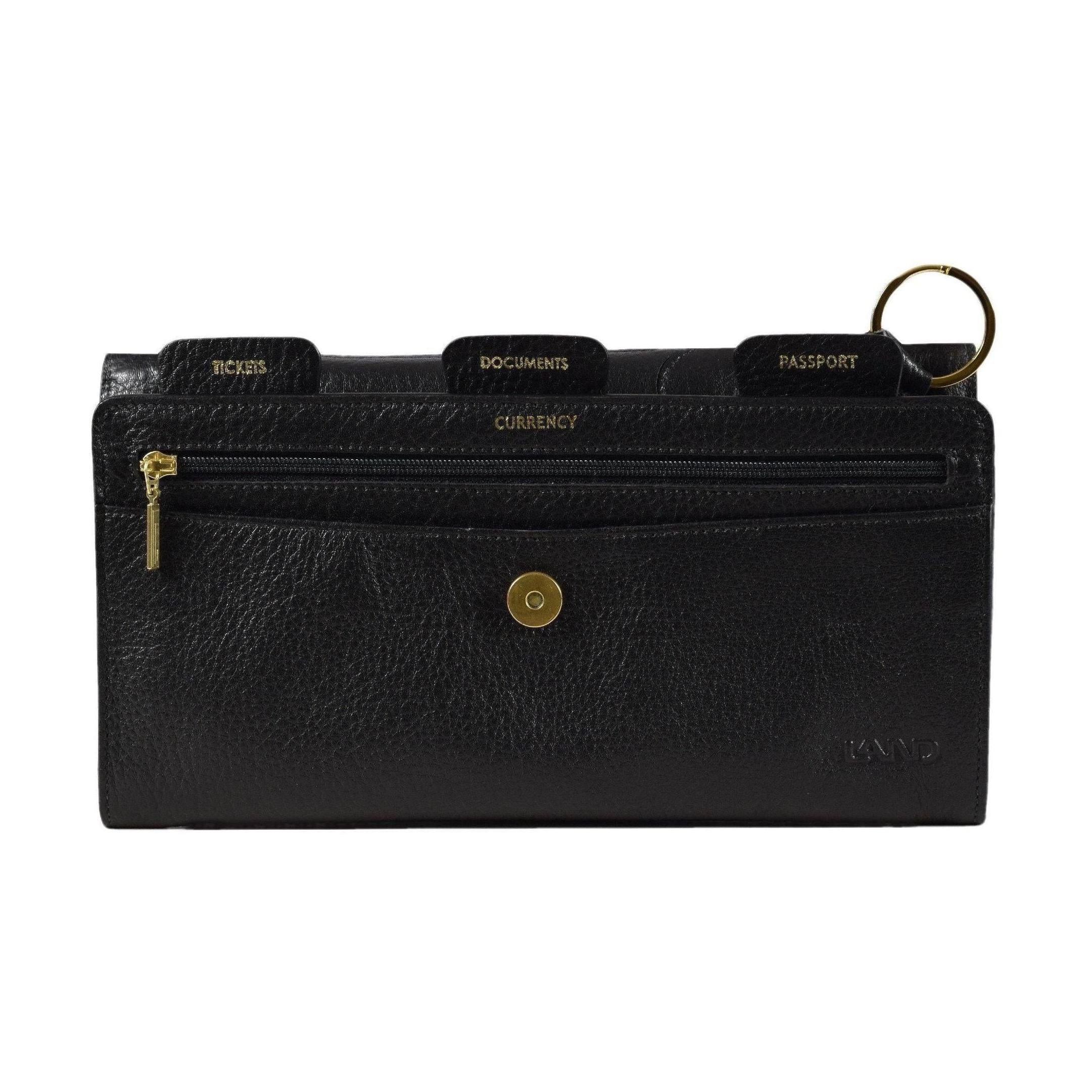 Cosmos Travel Organizer, Travel Organizer | LAND Leather