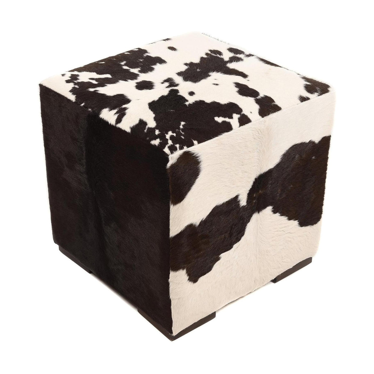 Natural Cowhide Pouf, LAND Puff | LAND Leather