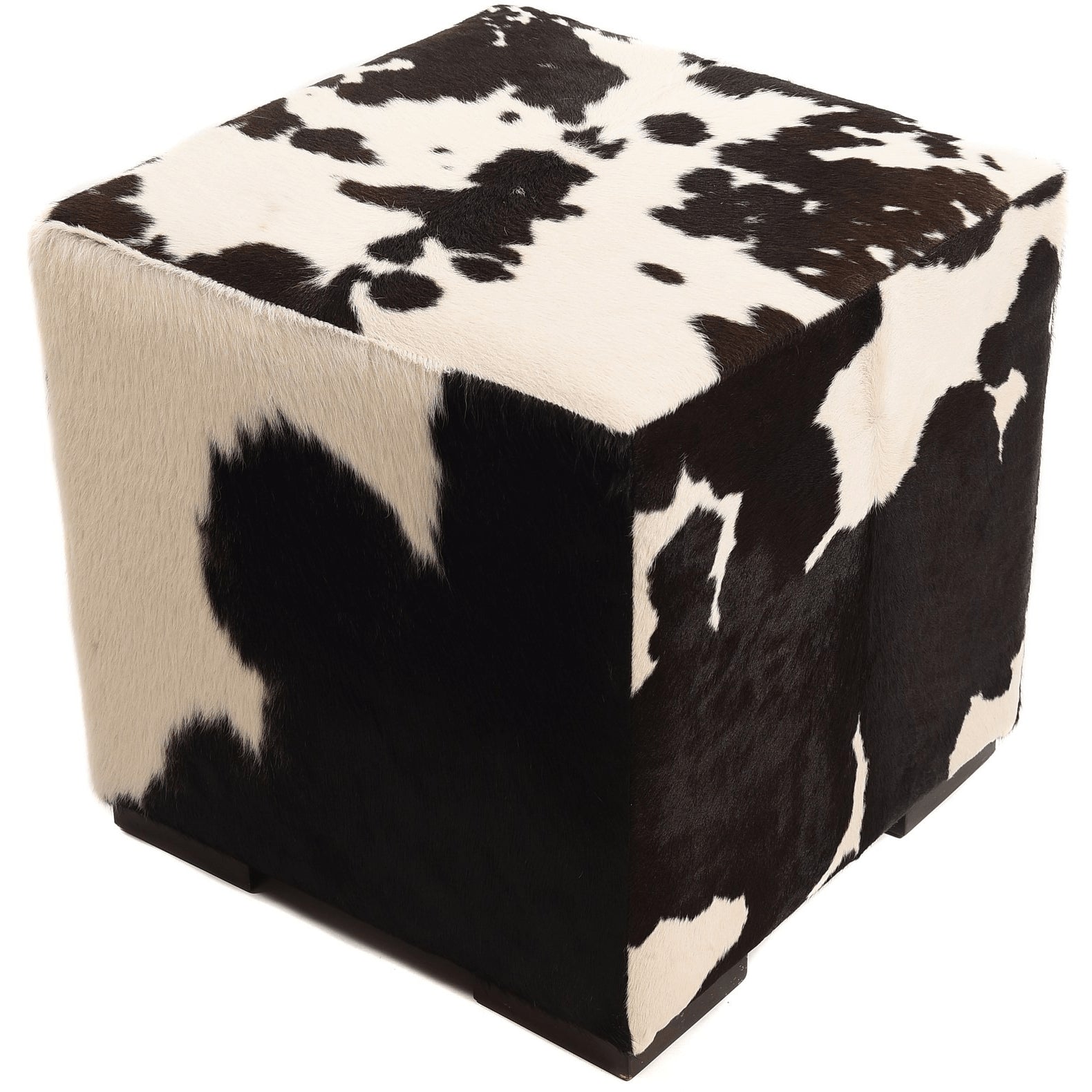 Natural Cowhide Pouf, LAND Puff | LAND Leather