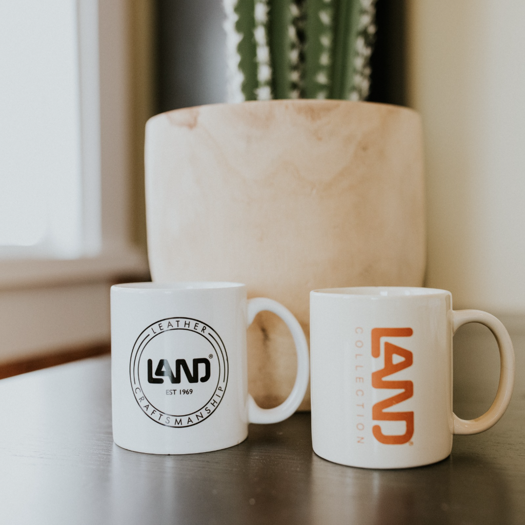 Ceramic Coffee Mug, Coffee Mug | LAND Leather Goods