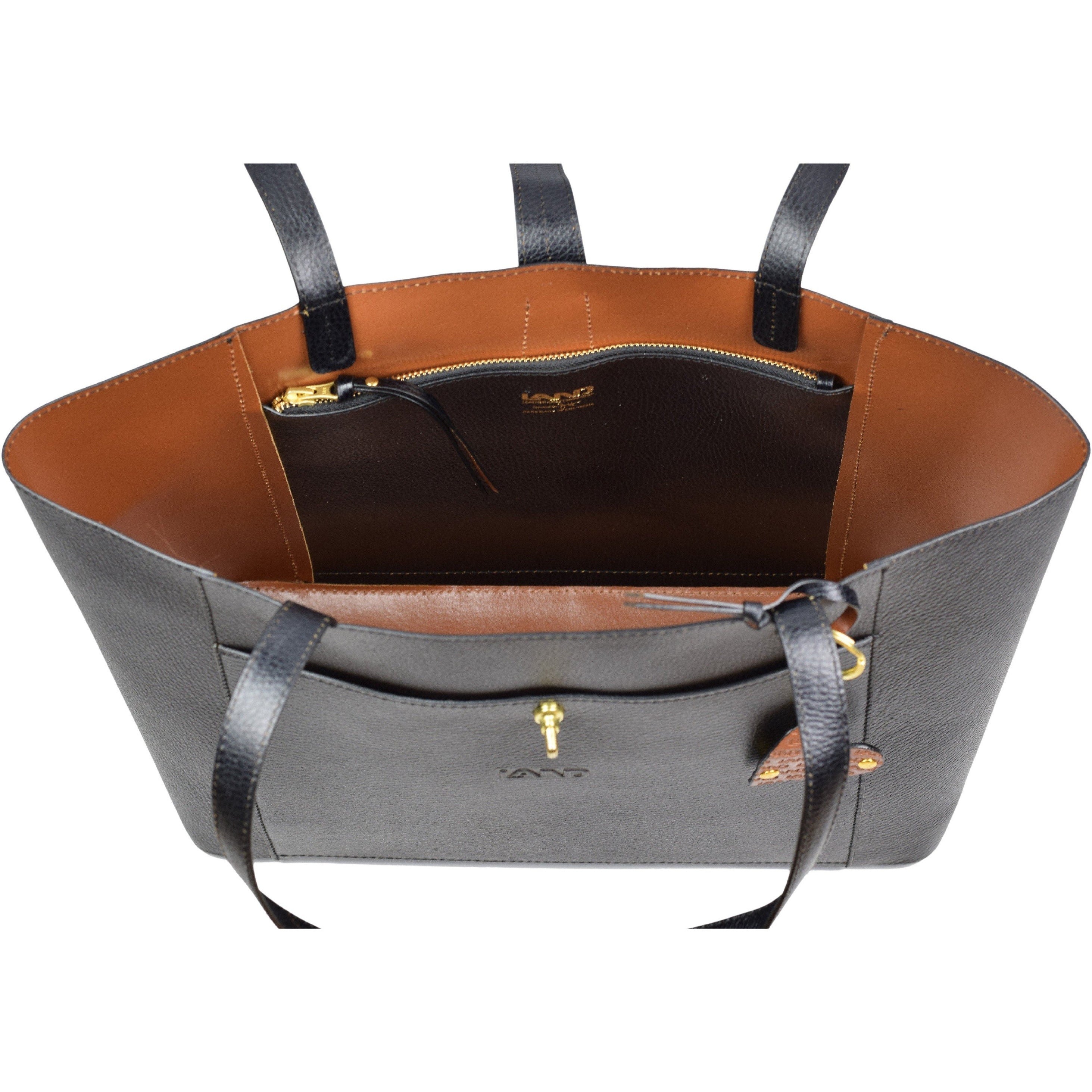 Bisenzio Ruby Shopper - LAND Leather Goods