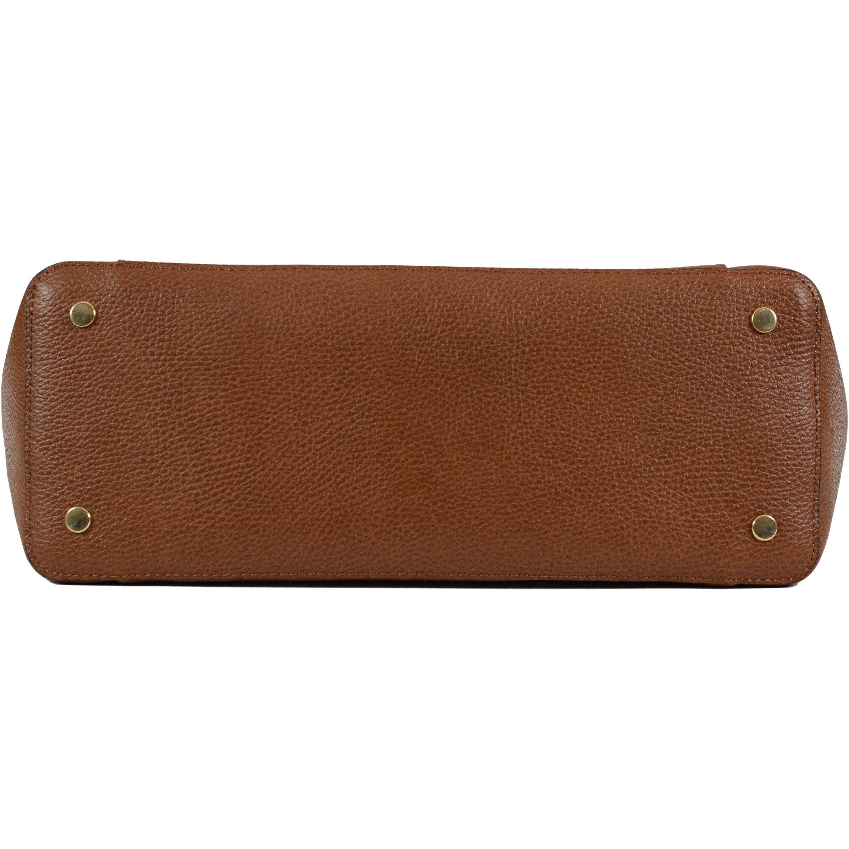 Bisenzio Ruby Shopper - LAND Leather Goods