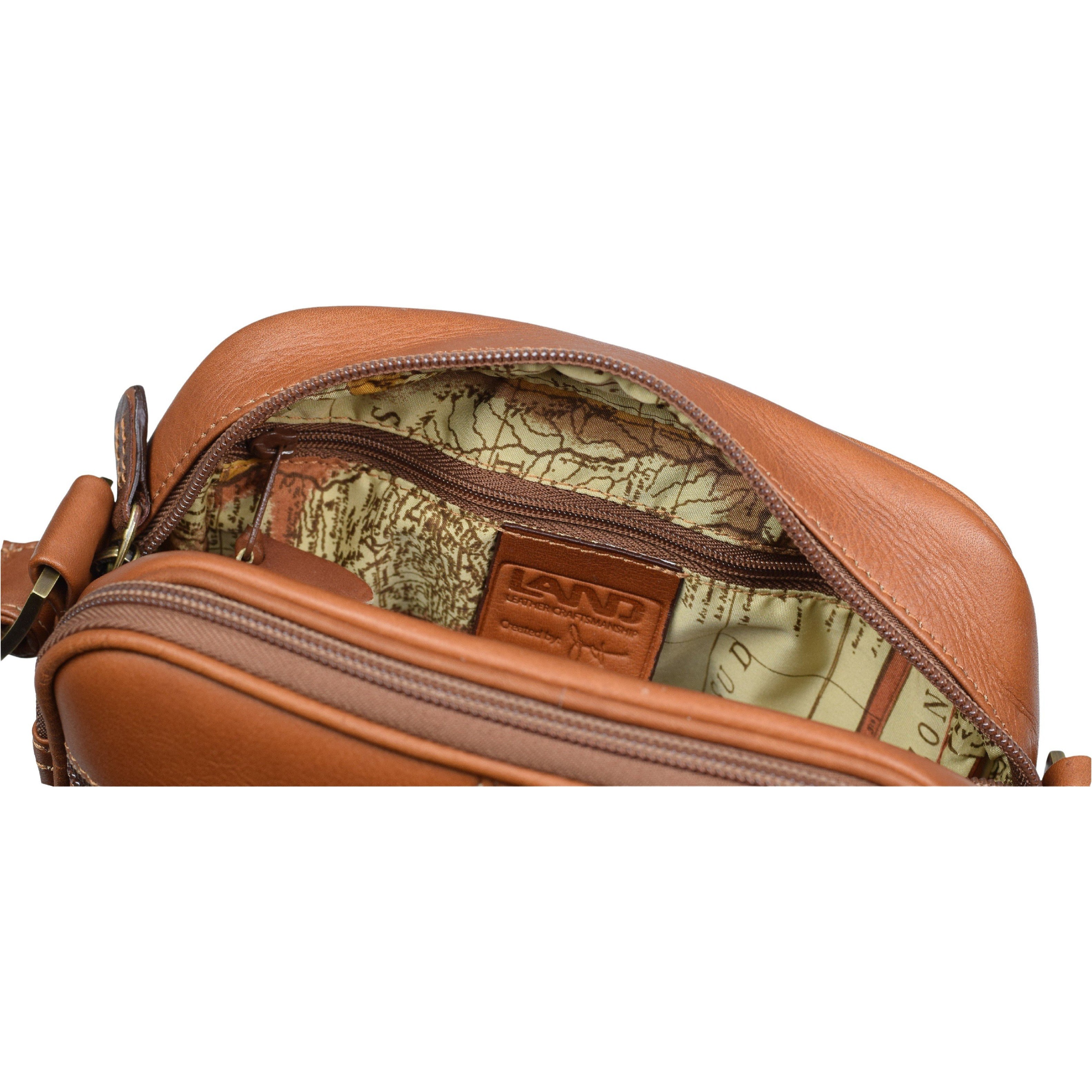 Santa Fe Crossover Bag - LAND Leather Goods