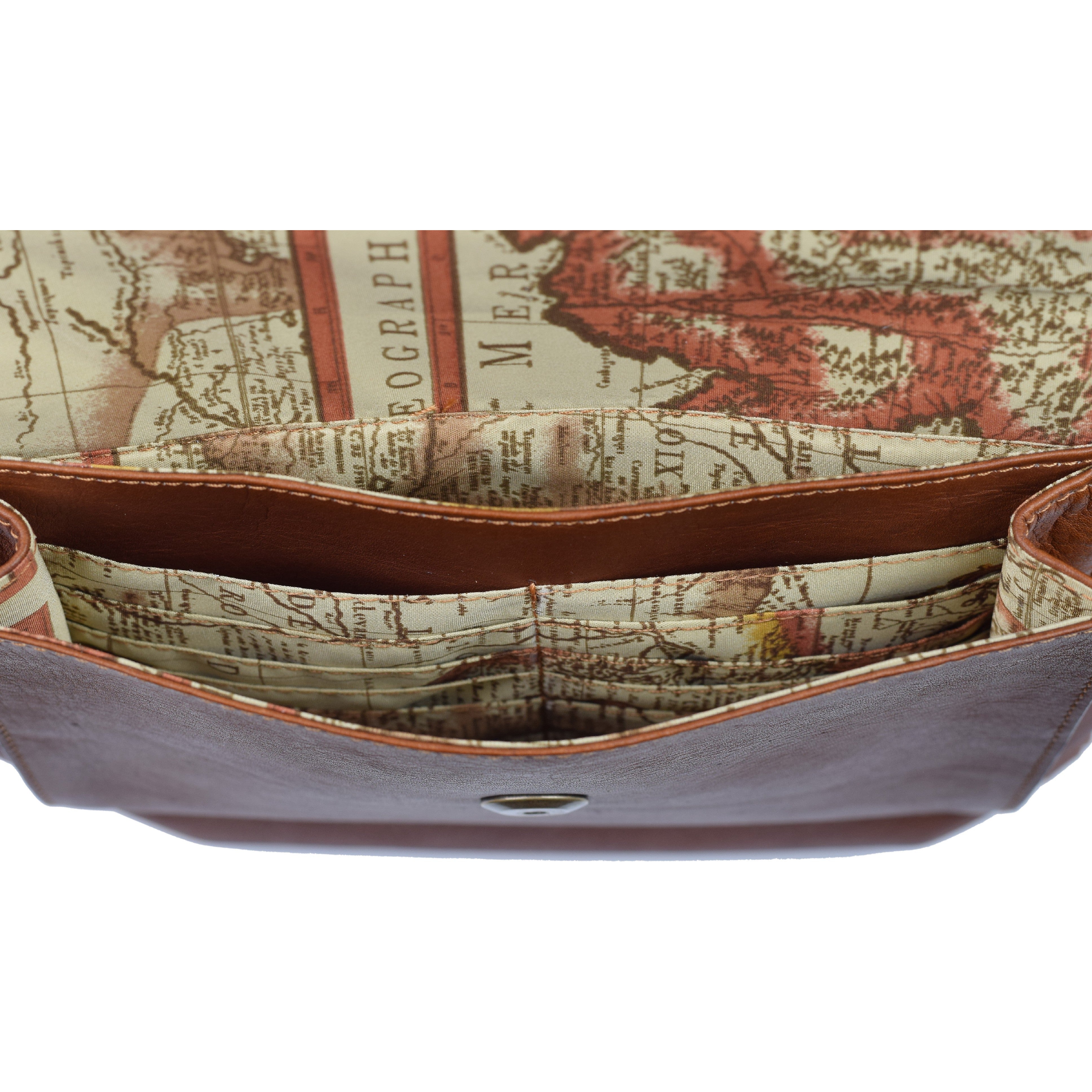 Santa Fe Zip Top Crossbody - LAND Leather Goods