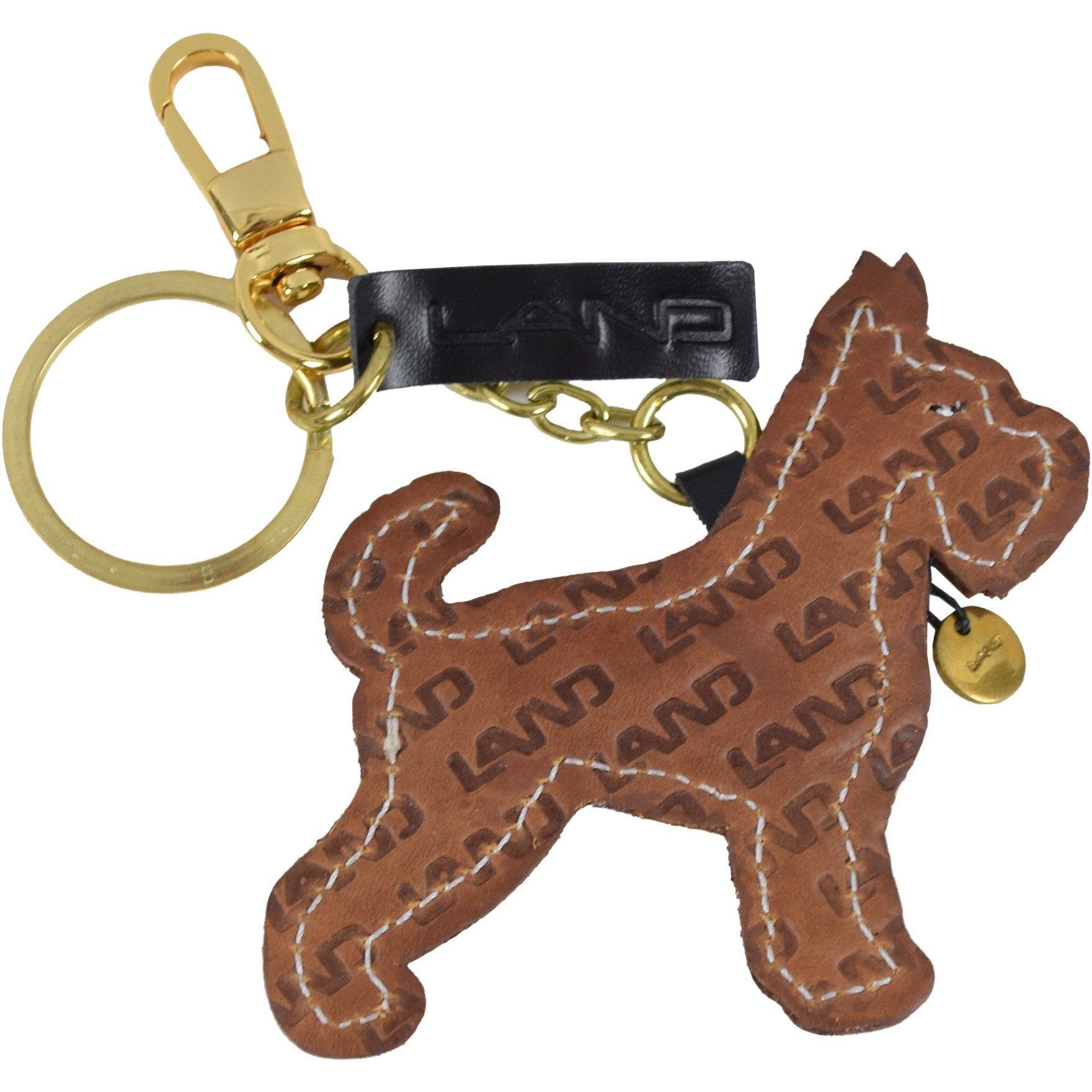 K-9 Friend Keyring, Key Ring | LAND Leather Goods