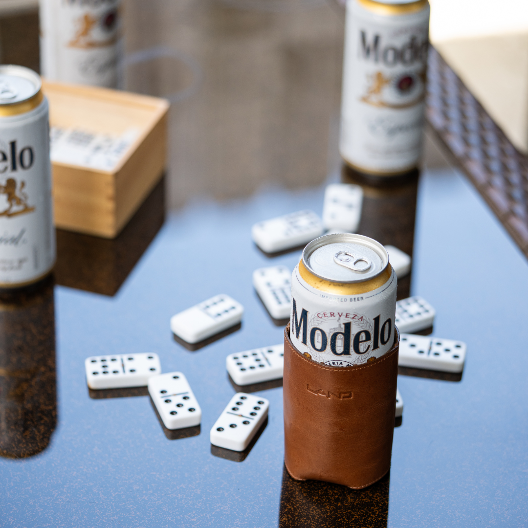 The Koozie, Drink Coozie | LAND Leather Goods