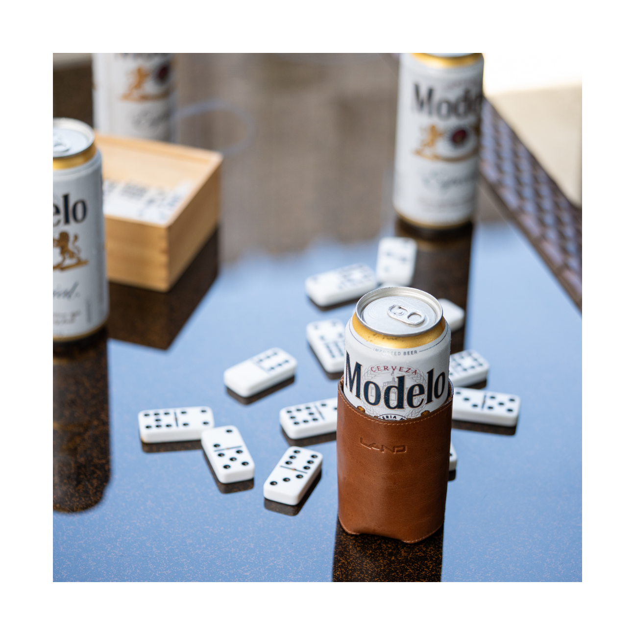 The Koozie, Drink Coozie | LAND Leather Goods