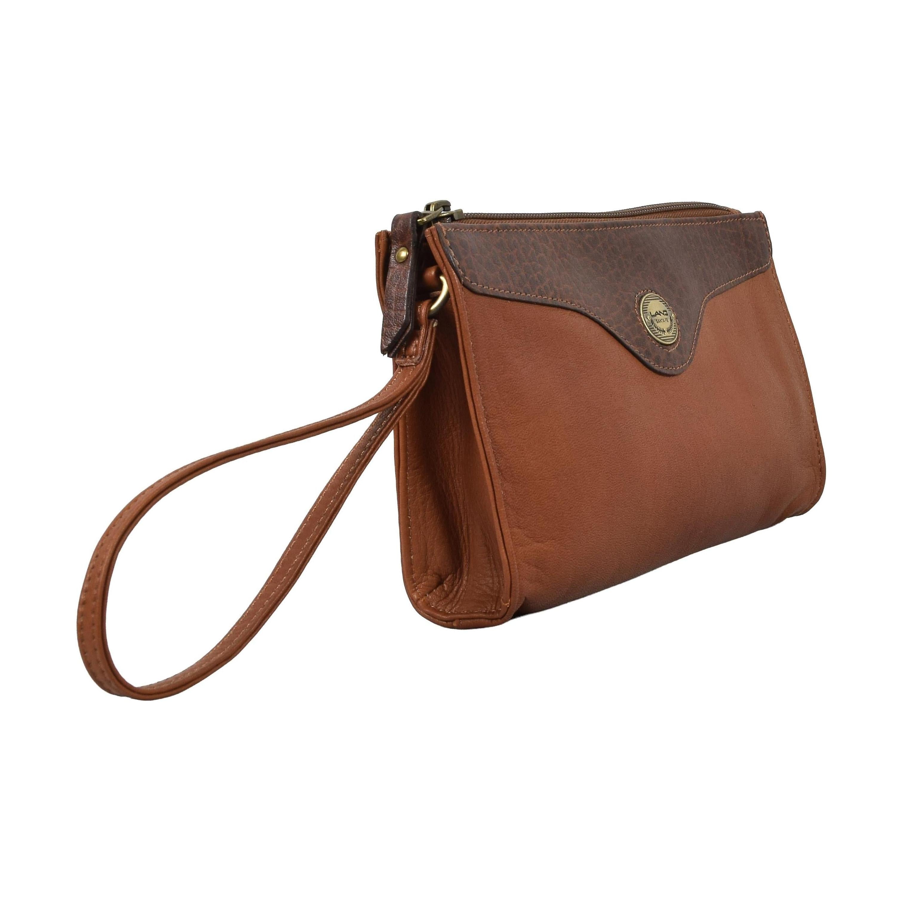 Wristlet Clutch, Wristlet | LAND Leather Goods