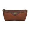 Zippered Cosmetic Case, Cosmetic Pouch | LAND Leather Goods