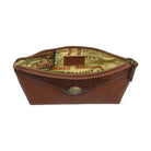 Zippered Cosmetic Case, Cosmetic Pouch | LAND Leather Goods