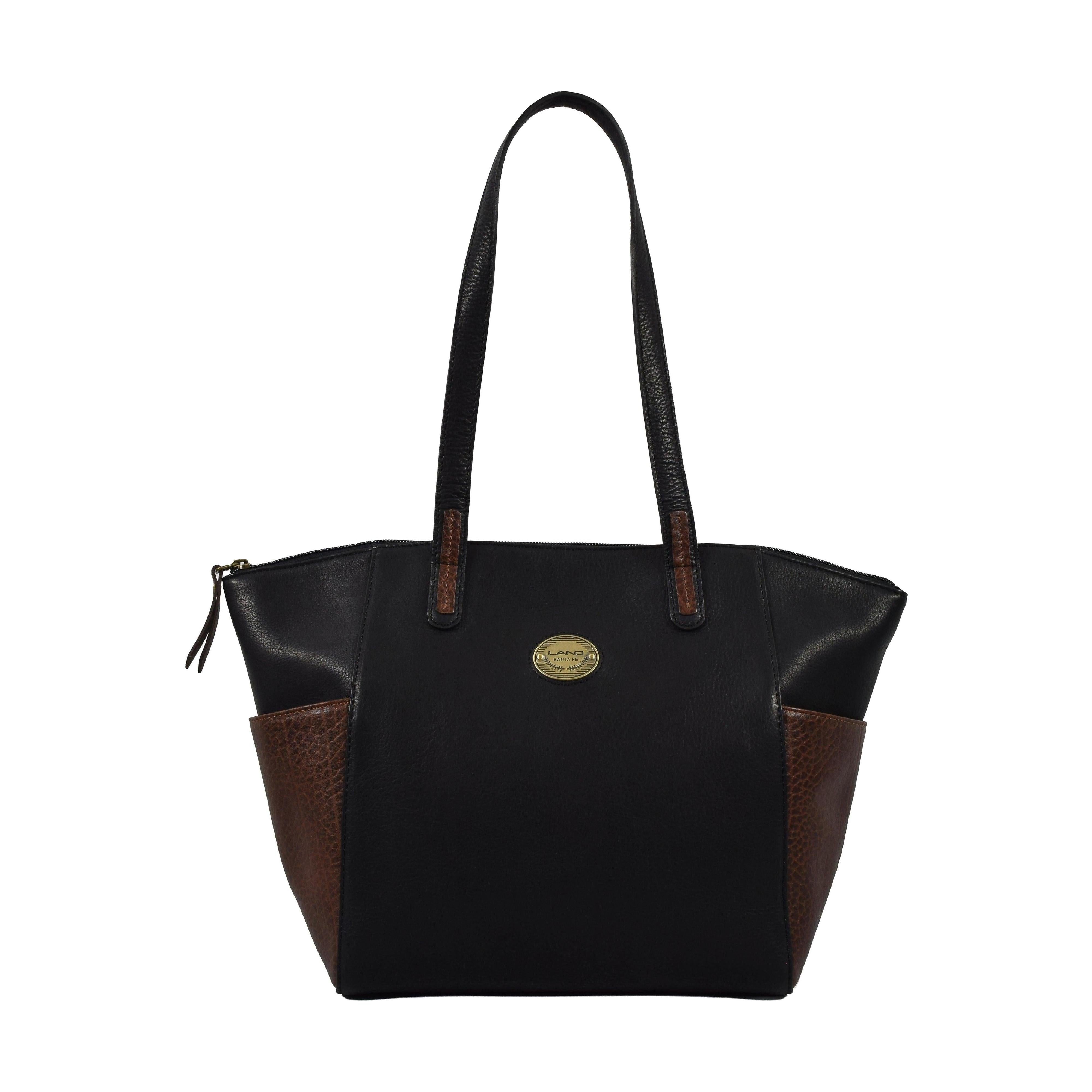 Zip Top Tote, Handbag | LAND Leather Goods