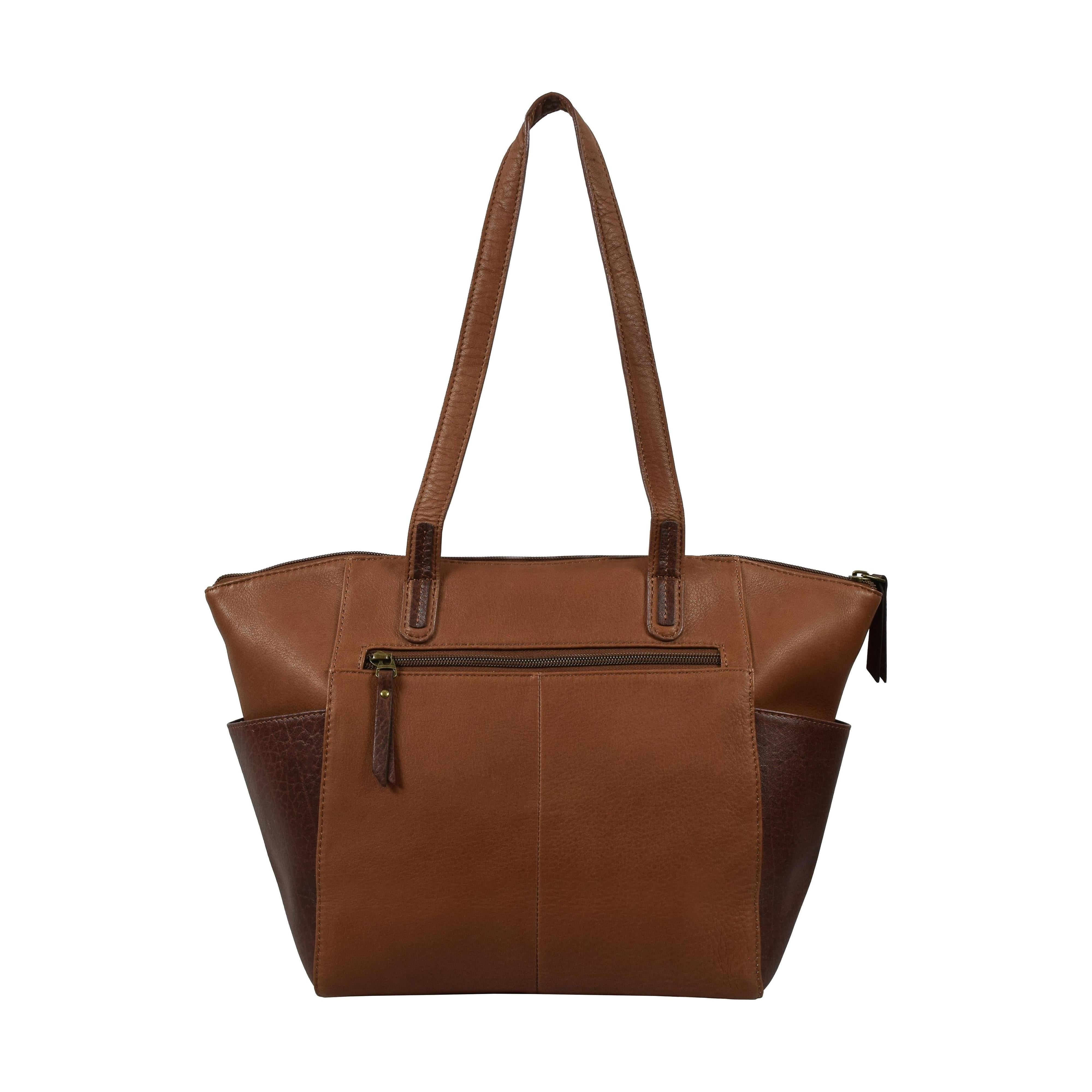 Zip Top Tote, Handbag | LAND Leather Goods