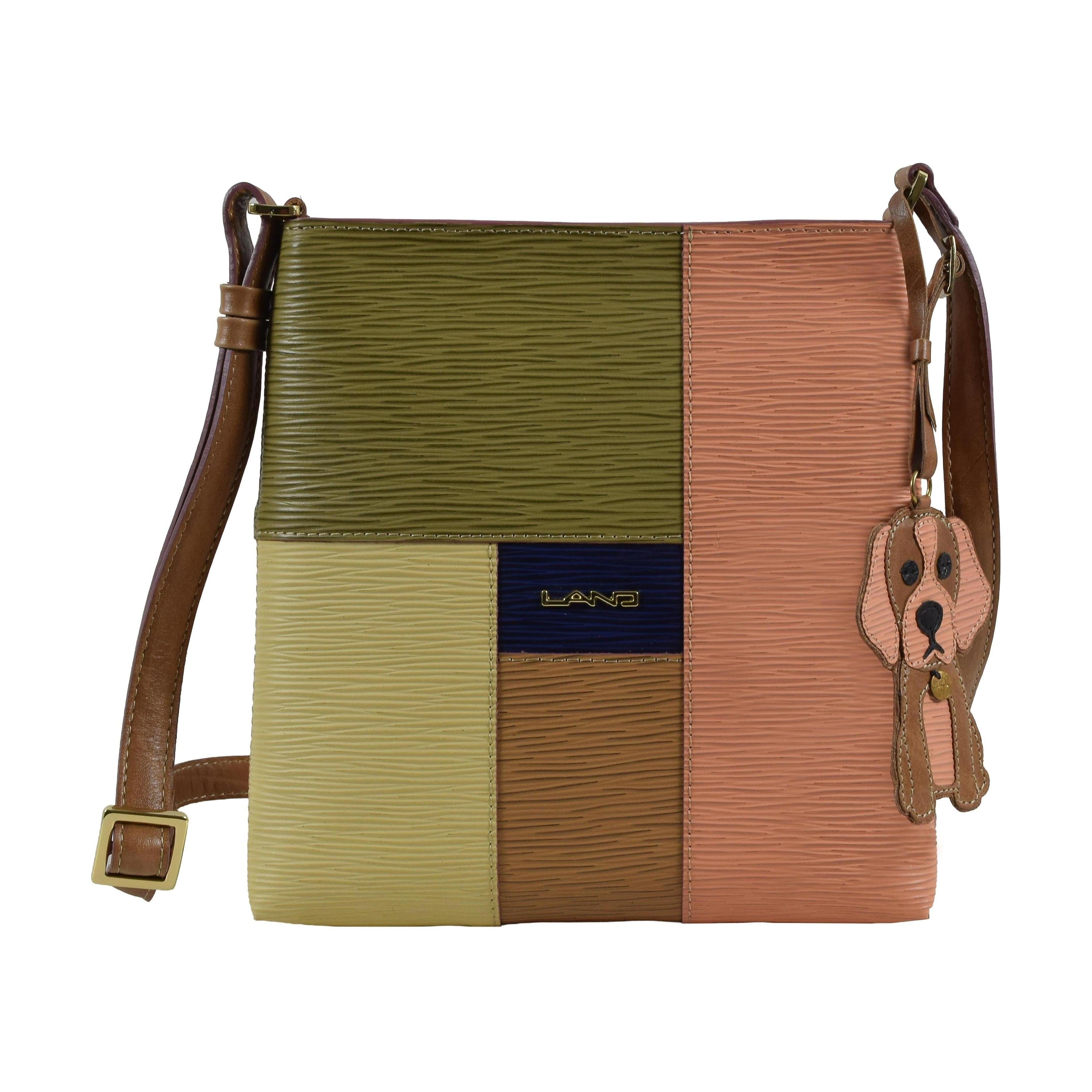 Top Zip Hipster, Crossover Bag | LAND Leather Goods