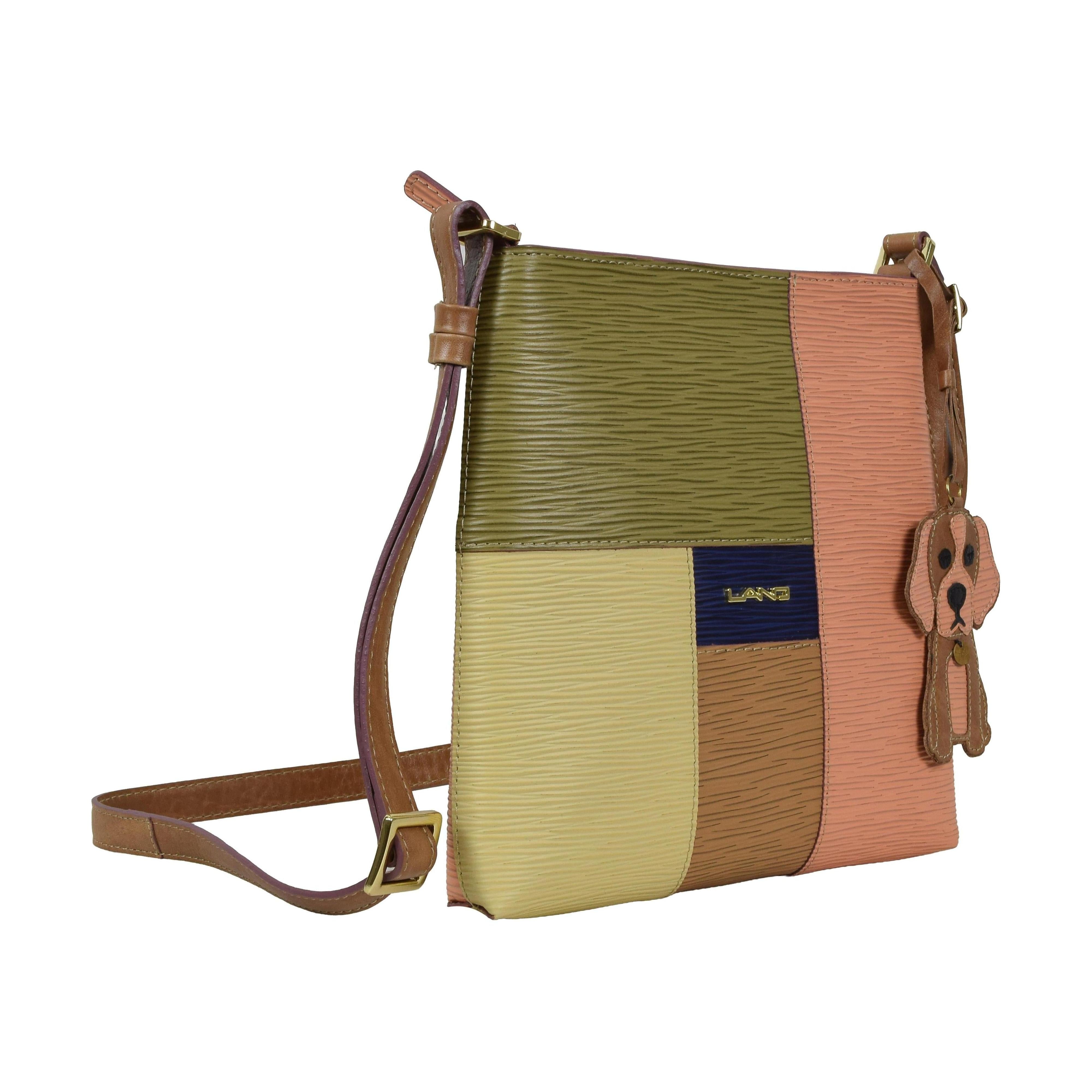 Top Zip Hipster, Crossover Bag | LAND Leather Goods