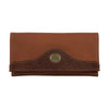 Ladies Checkbook Organizer, Wallet | LAND Leather Goods