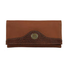 Ladies Checkbook Organizer, Wallet | LAND Leather Goods