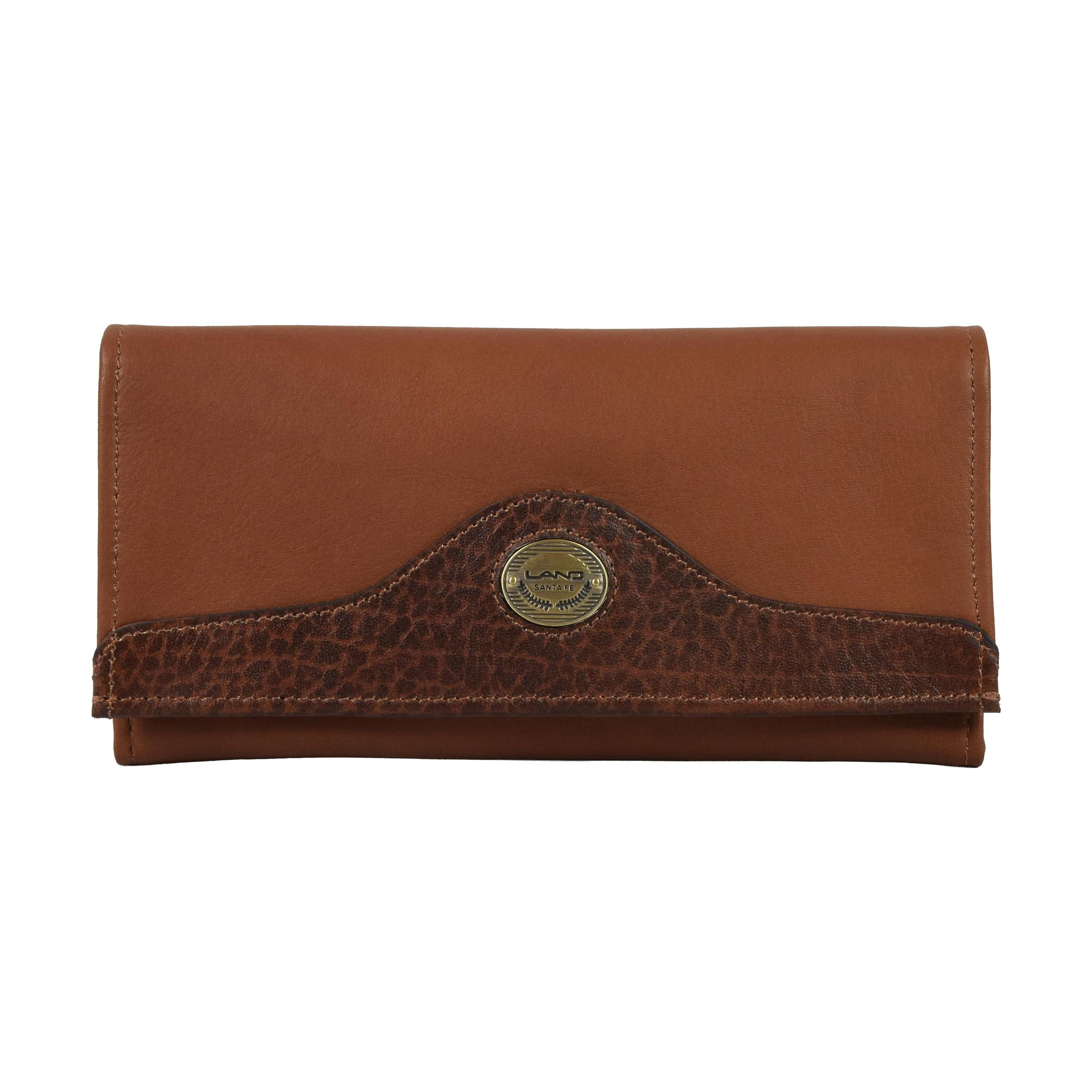 Ladies Checkbook Organizer, Wallet | LAND Leather Goods