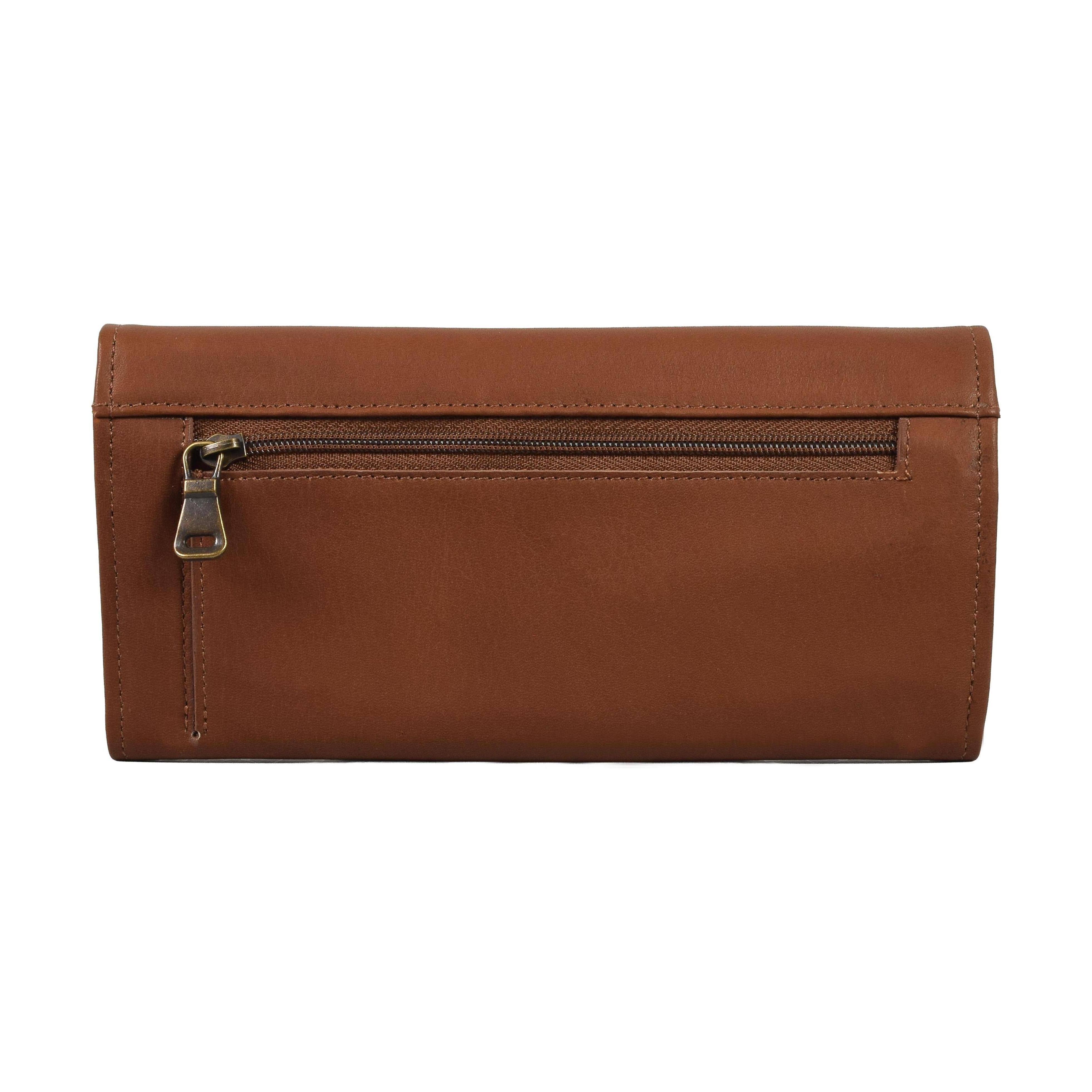 Ladies Checkbook Organizer, Wallet | LAND Leather Goods