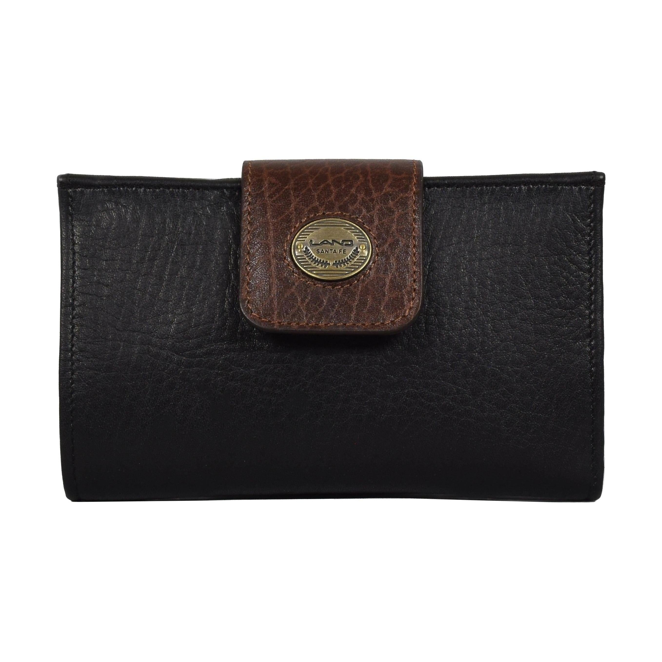 Ladies Front Snap Wallet, Wallet | LAND Leather Goods