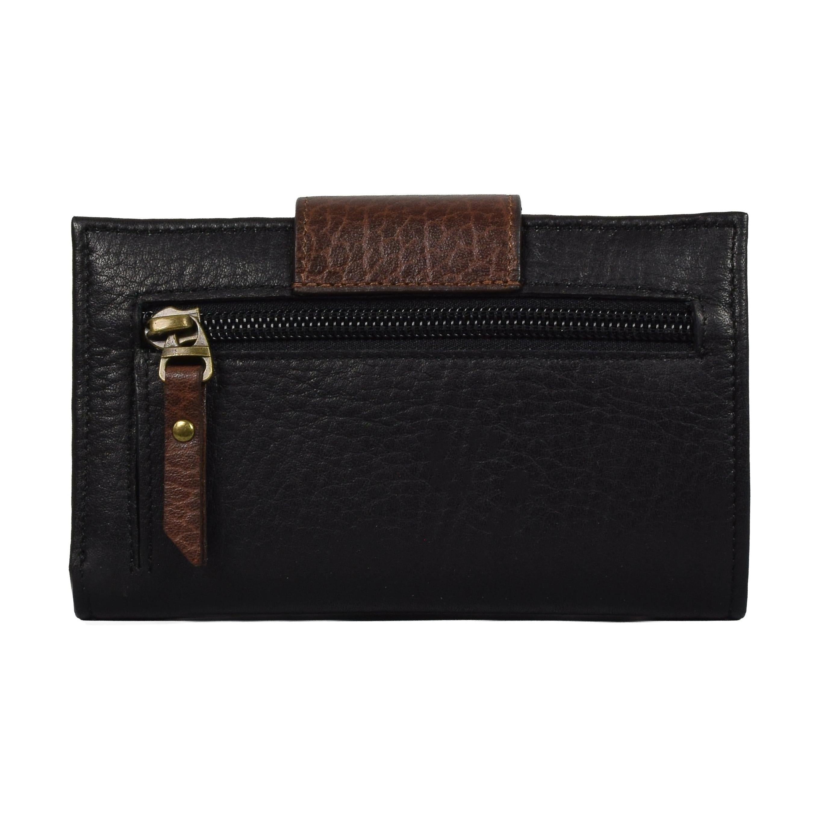 Ladies Front Snap Wallet, Wallet | LAND Leather Goods