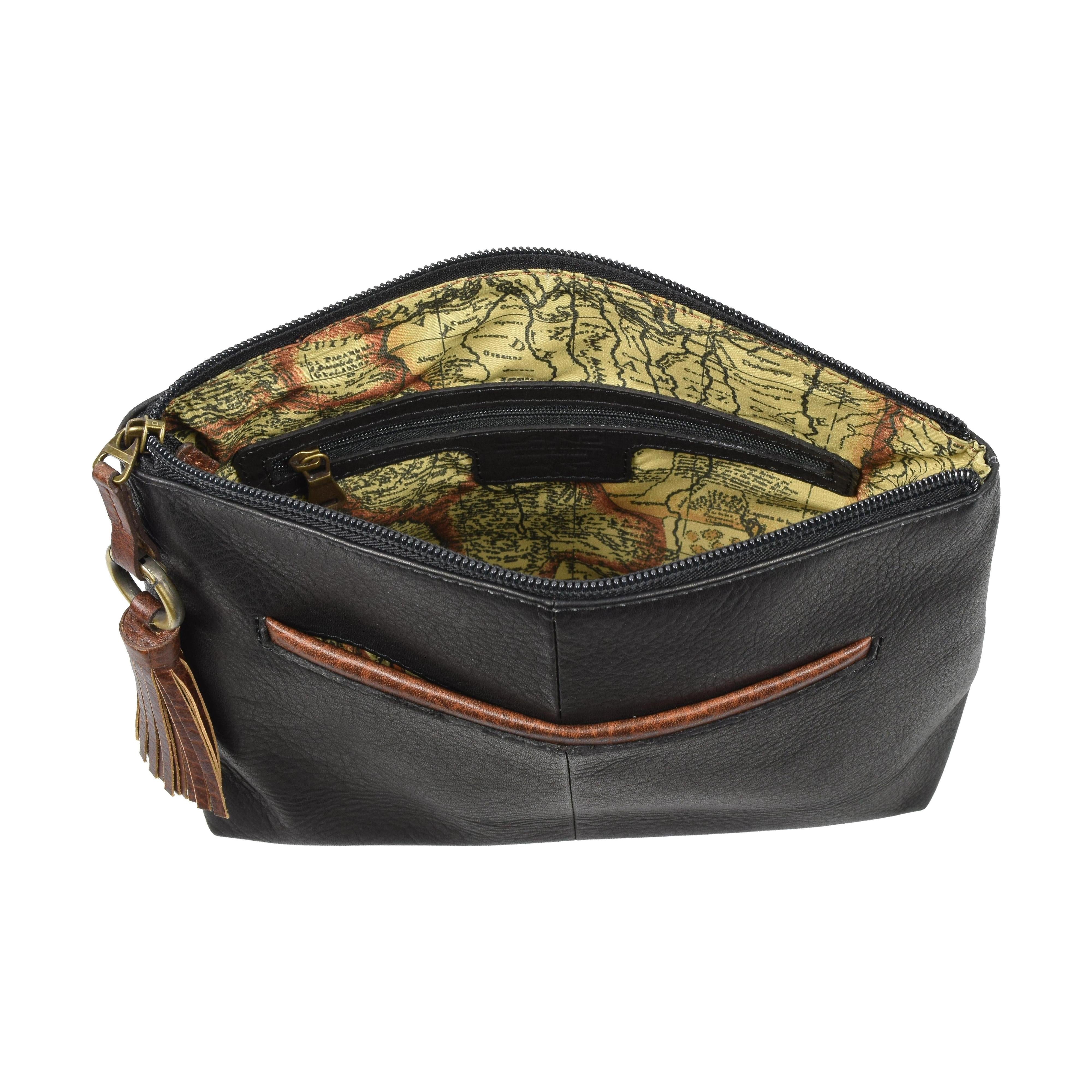 Zippered Cosmetic Case, Briefcase | LAND Leather Goods