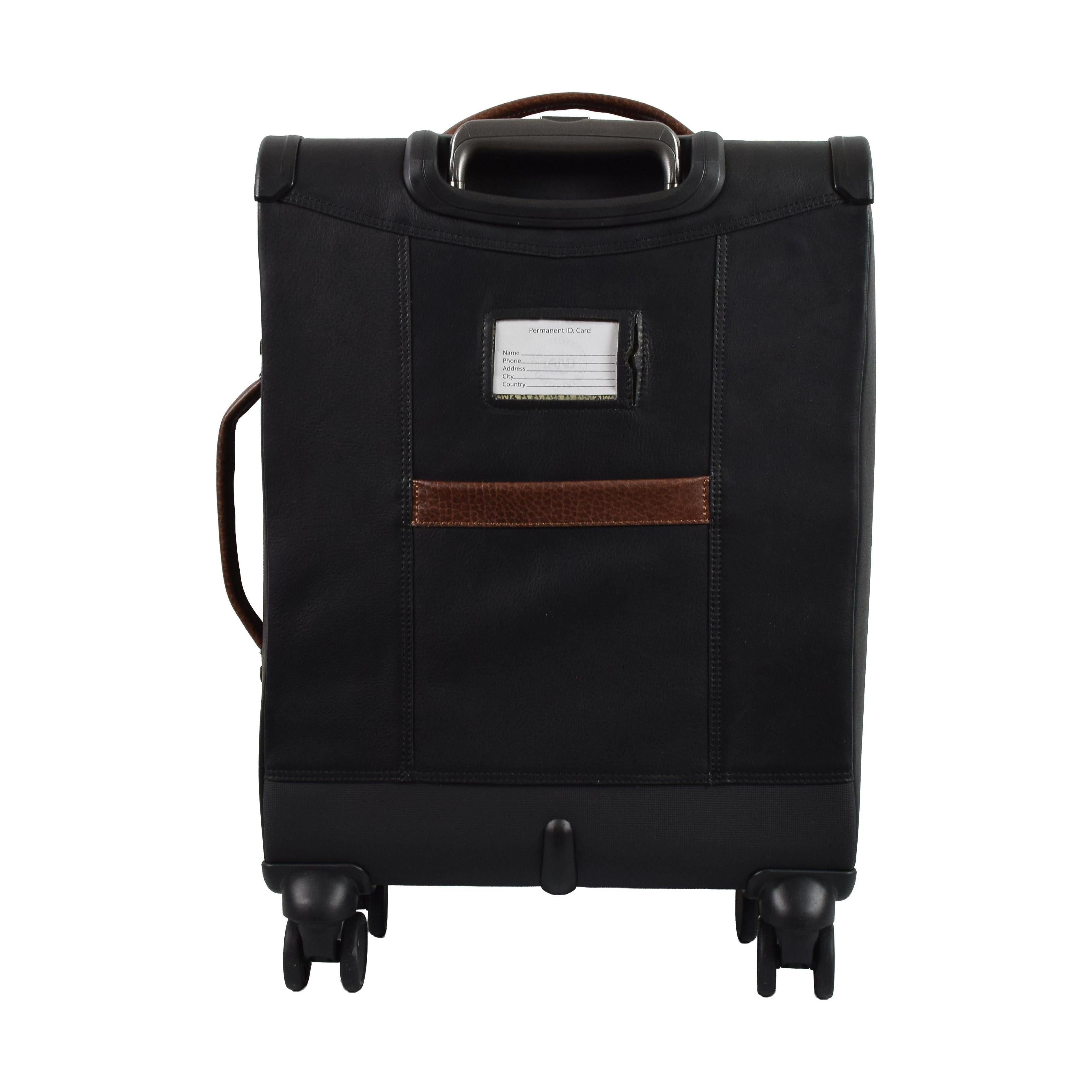 Deluxe Expandable Spinner, Briefcase | LAND Leather Goods