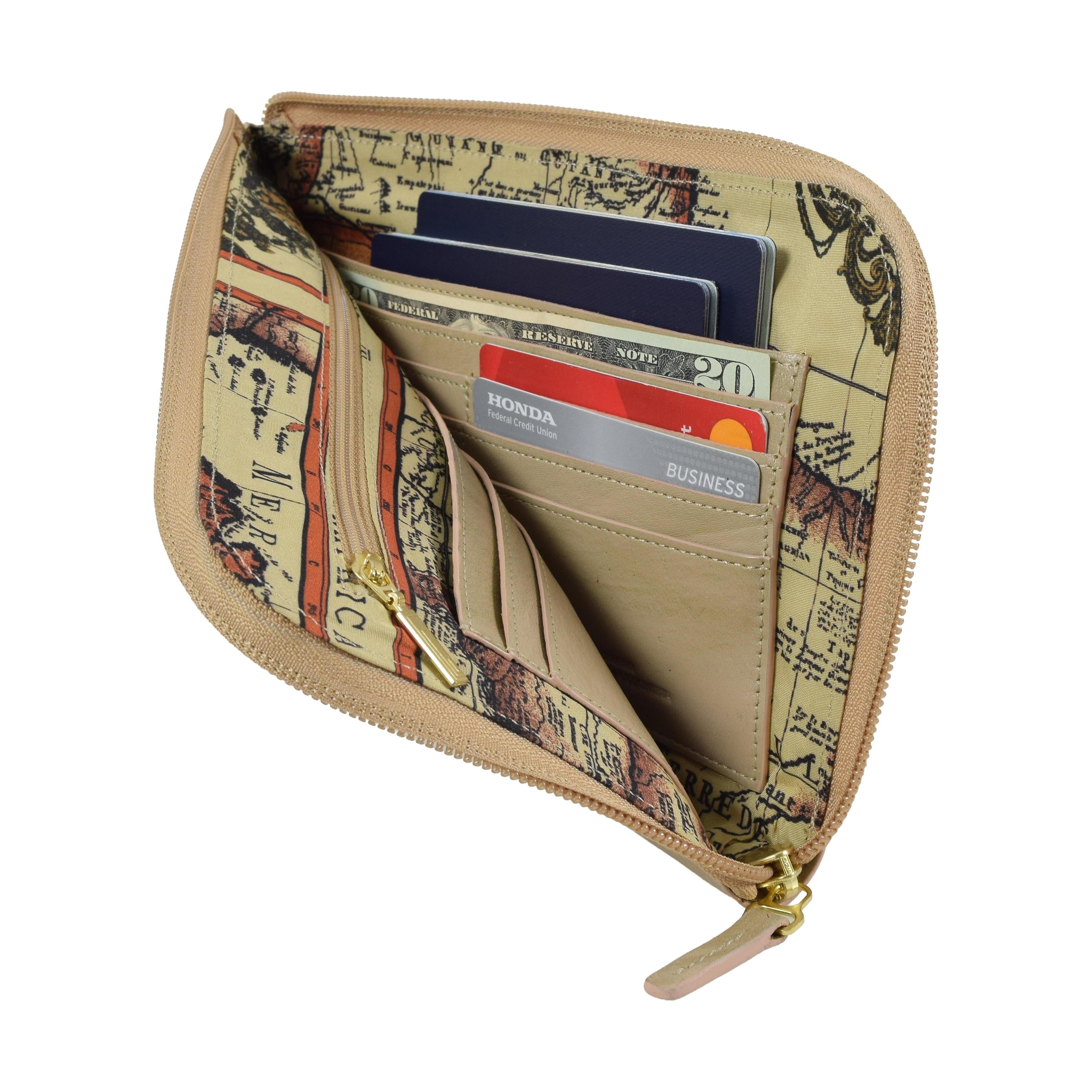 The Travel Caddy, Travel Wallet | LAND Leather Goods