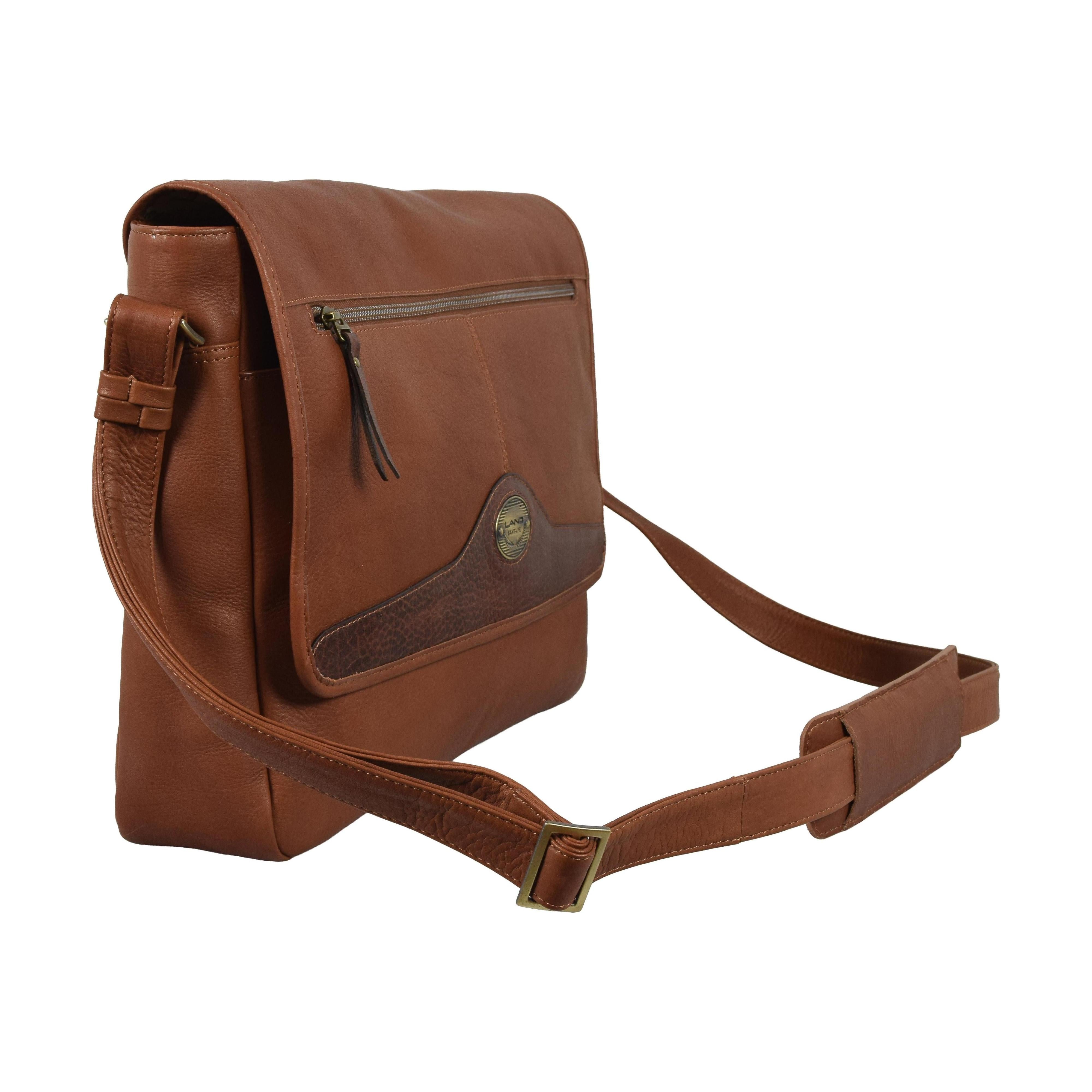 Tokyo Messenger, Briefcase | LAND Leather Goods