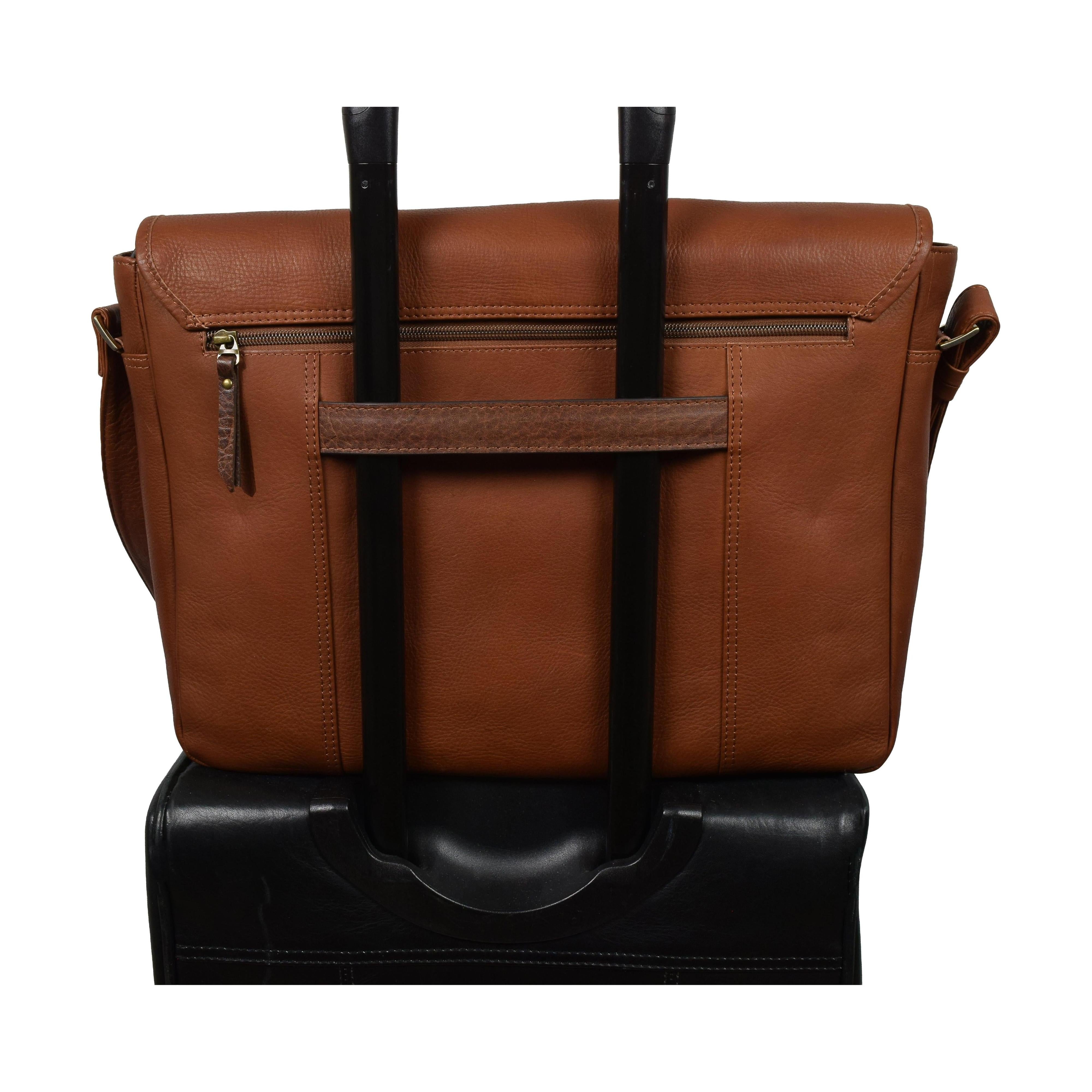 Tokyo Messenger, Briefcase | LAND Leather Goods