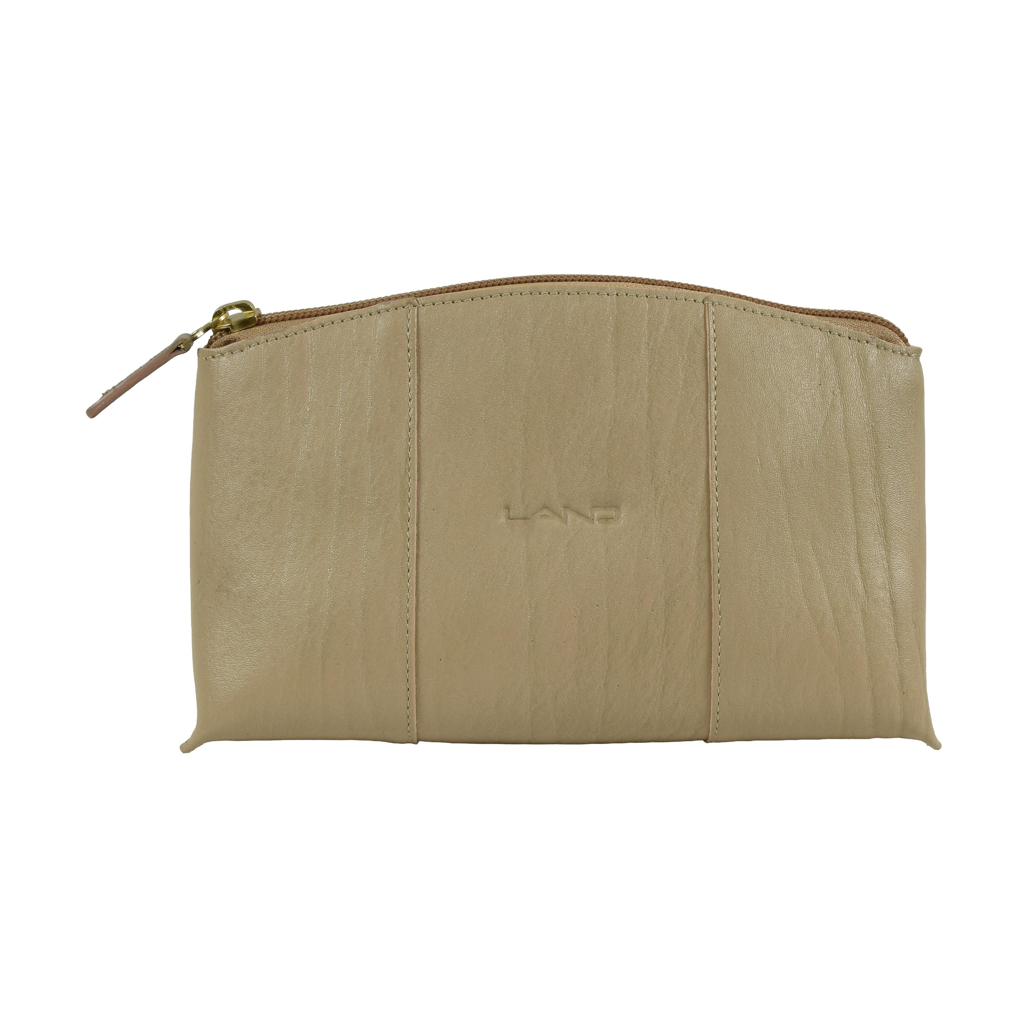 Cosmetic Pouch With Mirror, Cosmetic Pouch | LAND Leather Goods