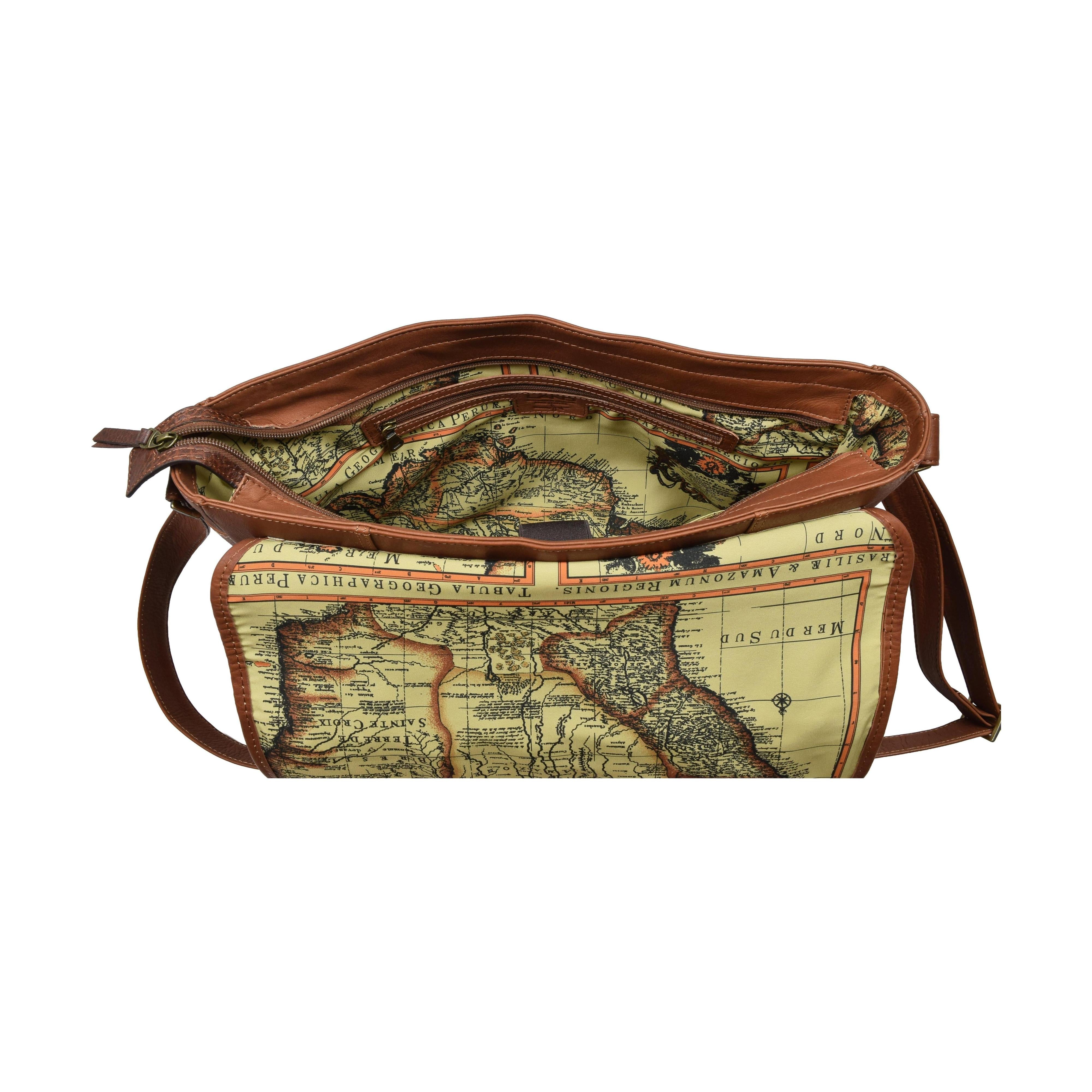 Tokyo Messenger, Briefcase | LAND Leather Goods