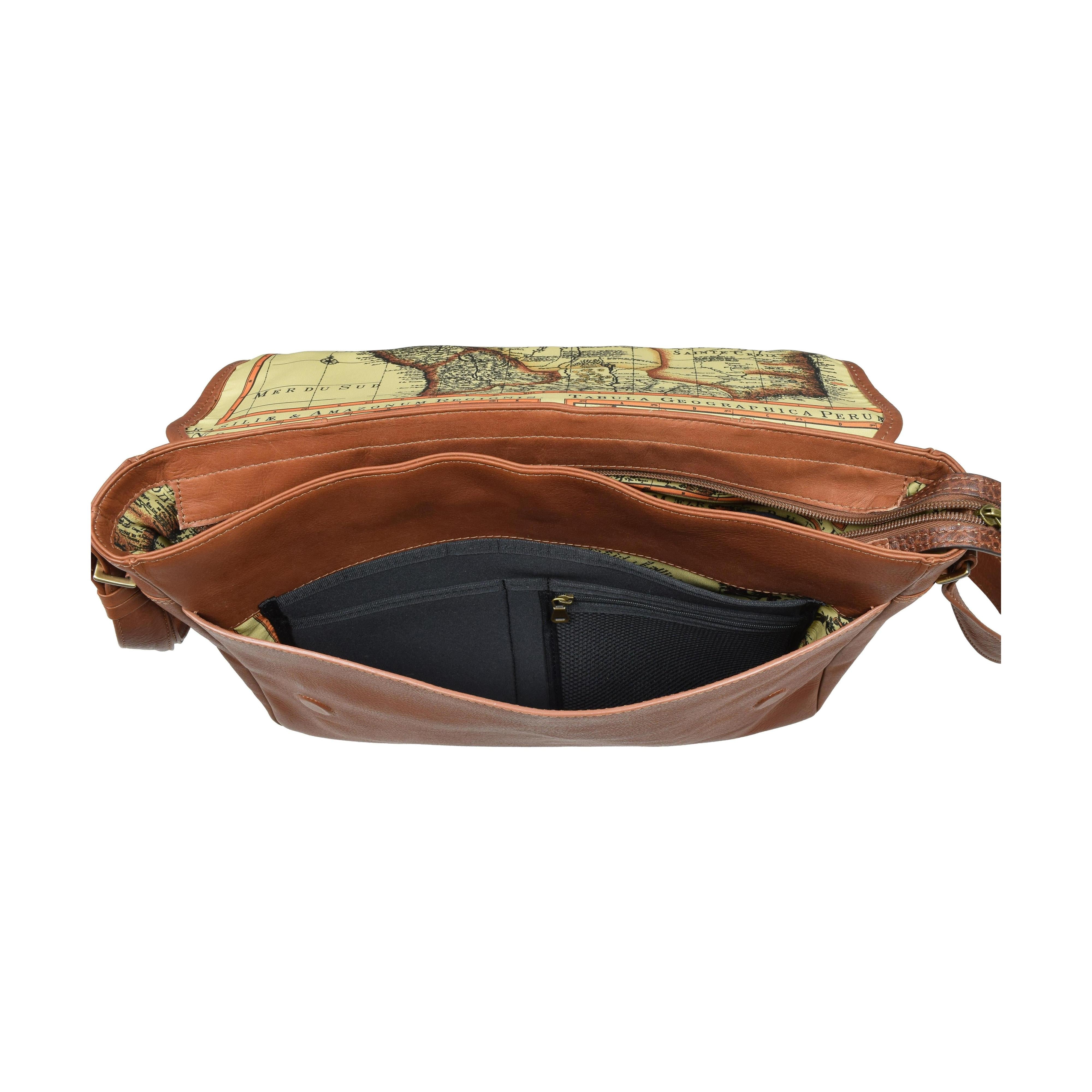 Tokyo Messenger, Briefcase | LAND Leather Goods