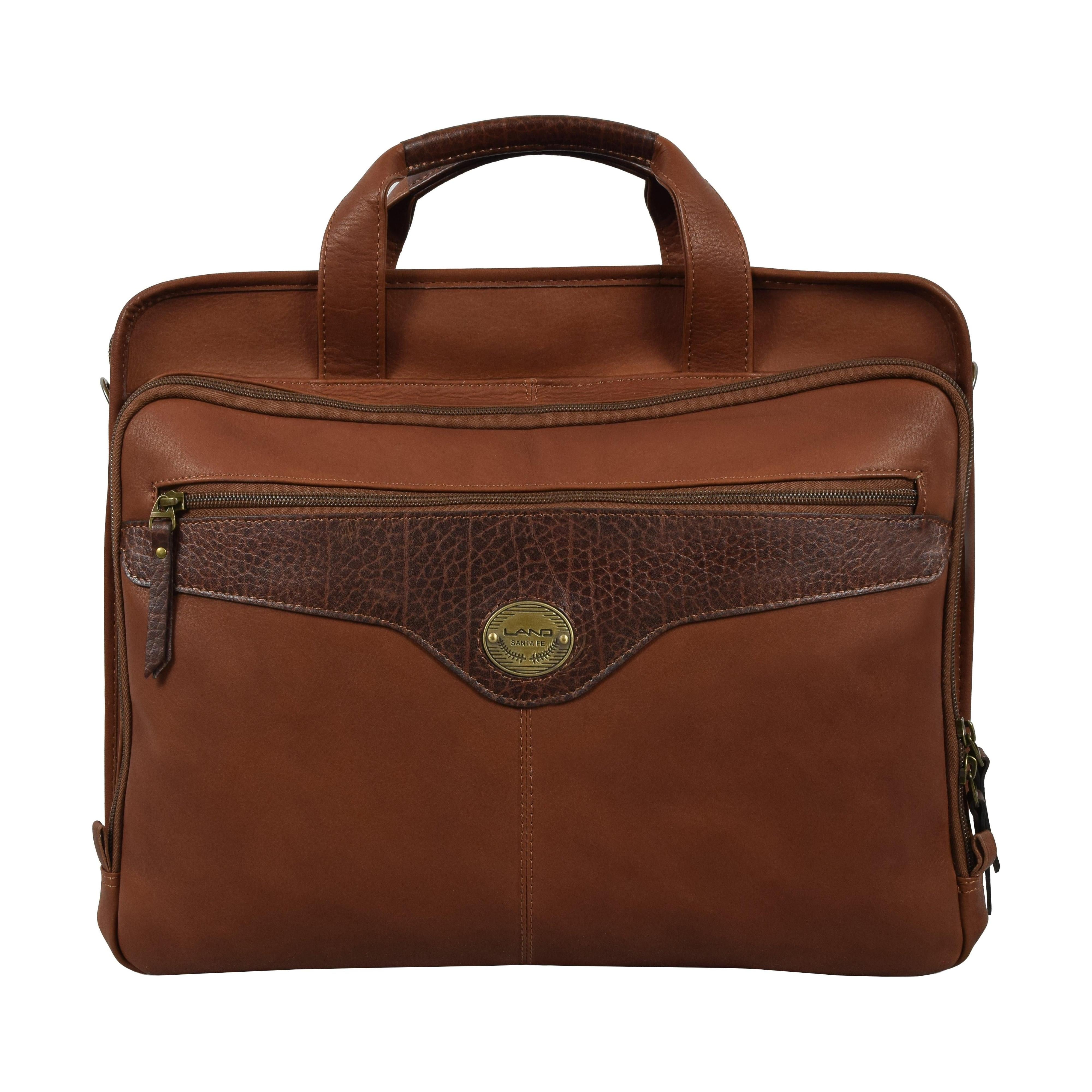 Traveler Briefcase, Briefcase | LAND Leather Goods