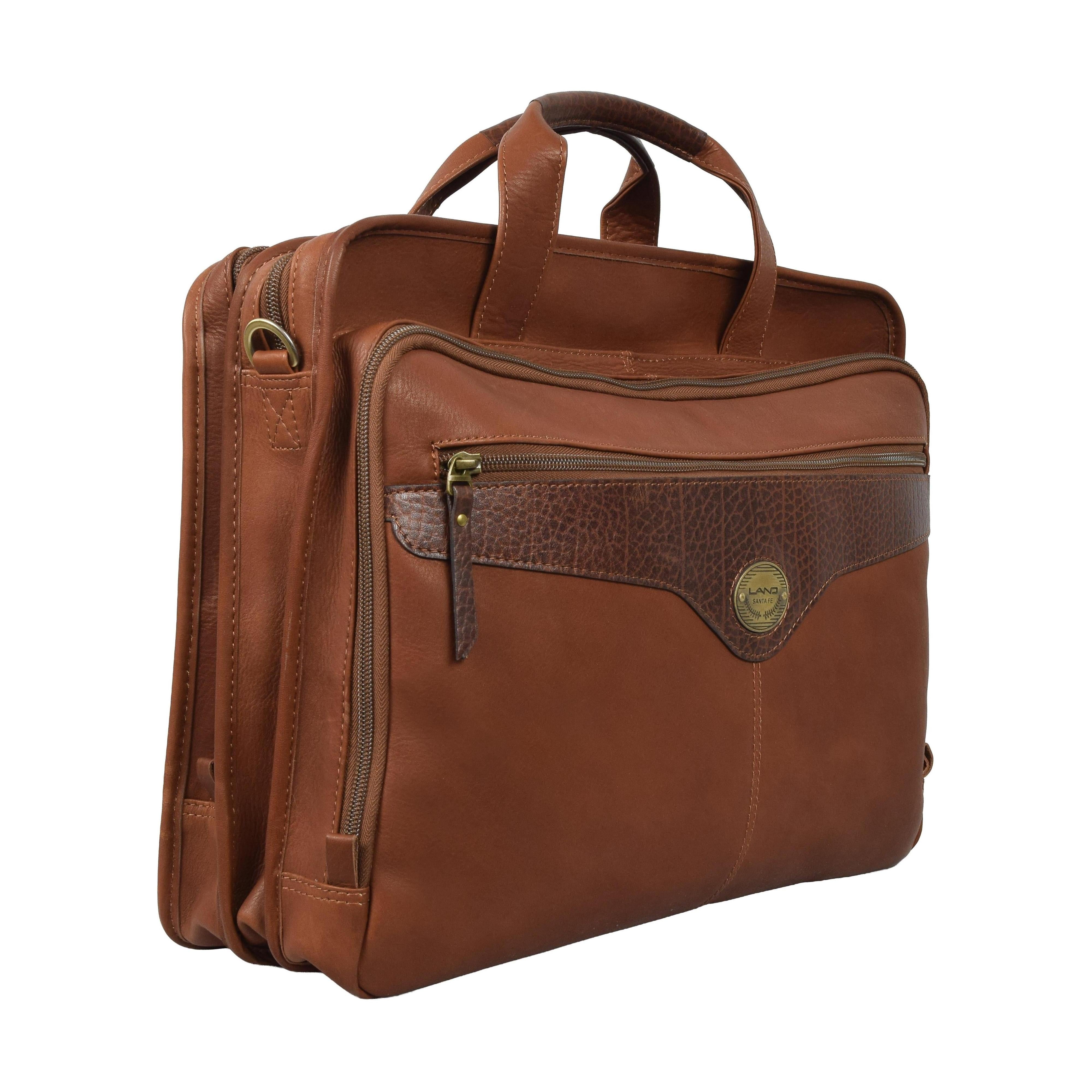 Traveler Briefcase, Briefcase | LAND Leather Goods