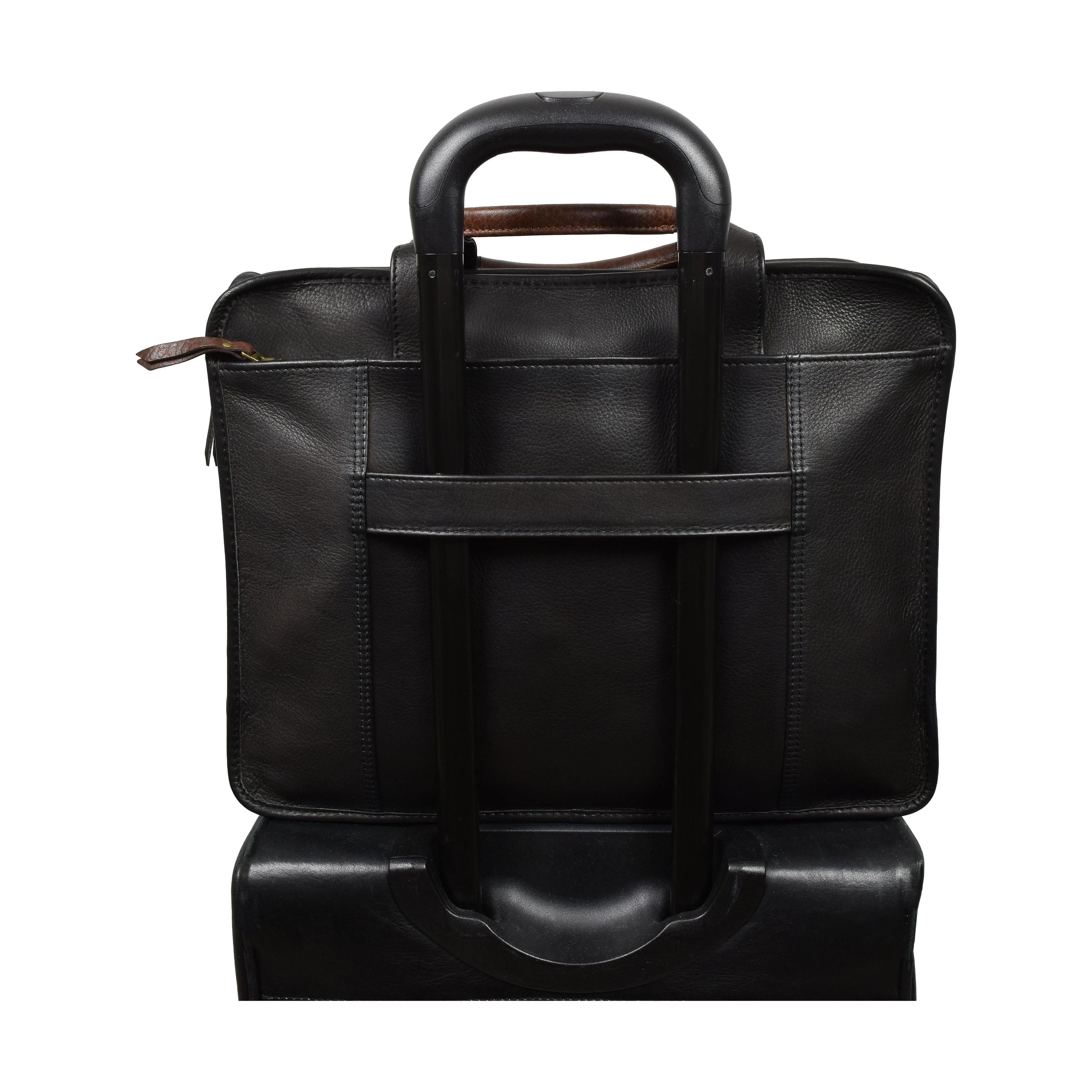 Traveler Briefcase, Briefcase | LAND Leather Goods