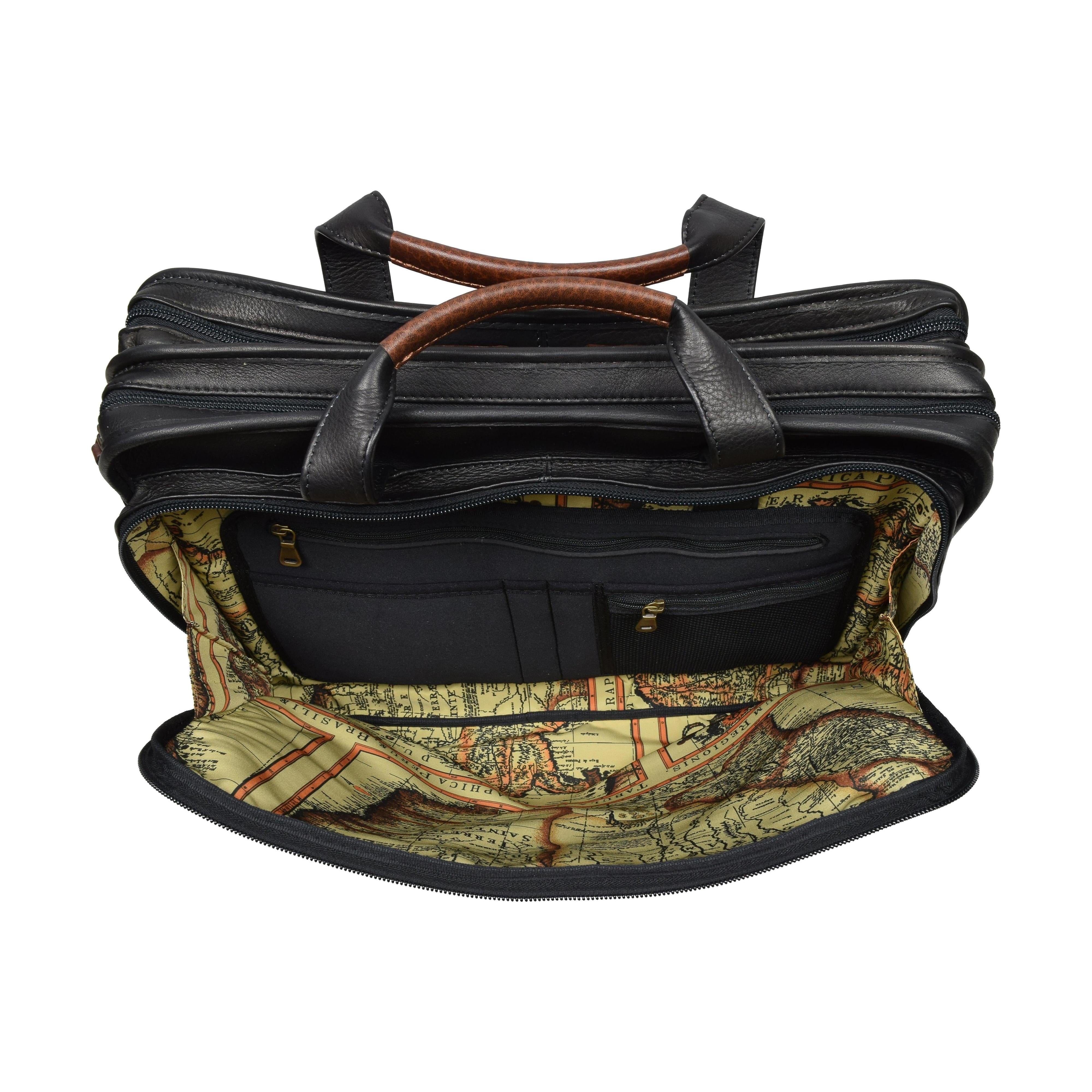 Traveler Briefcase, Briefcase | LAND Leather Goods