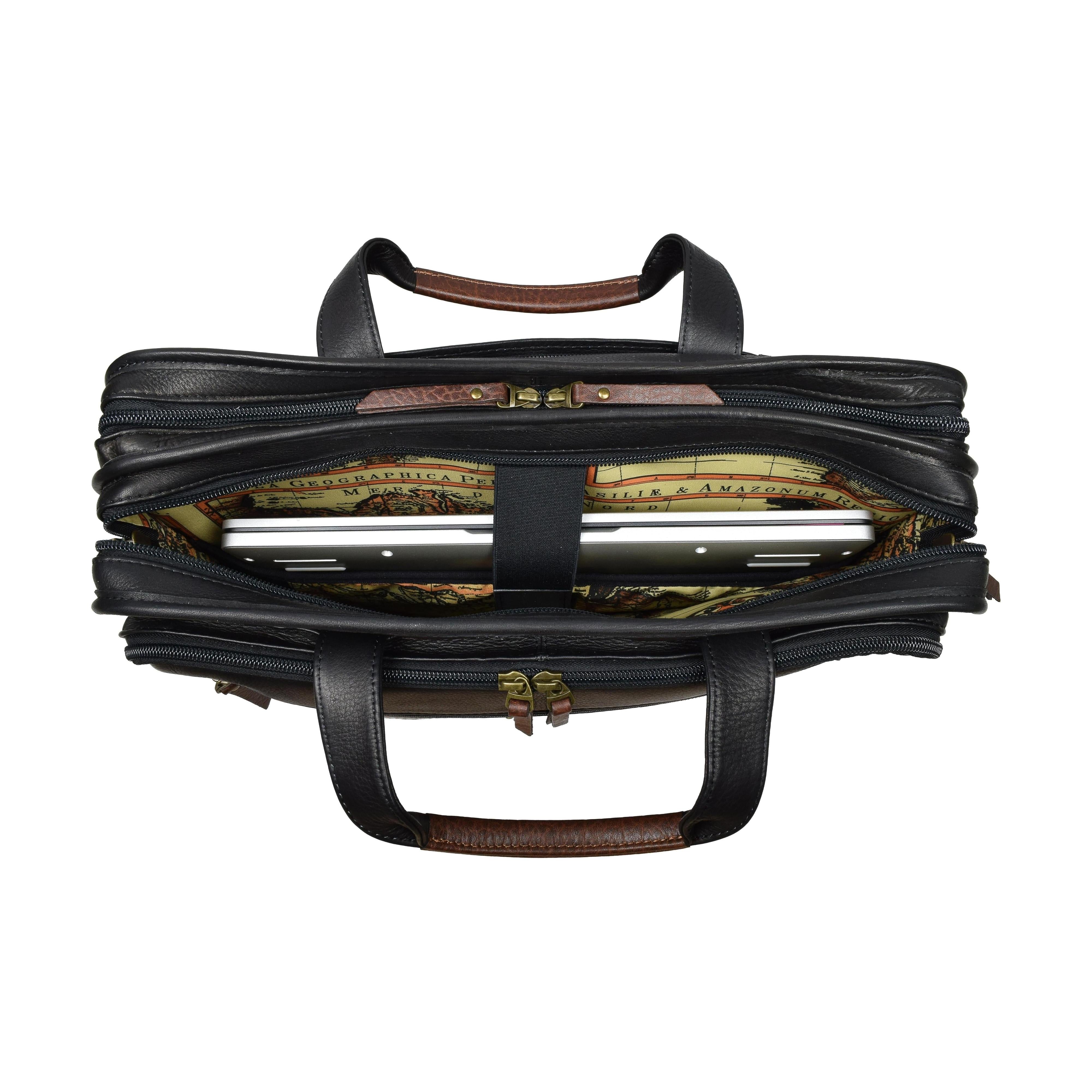 Traveler Briefcase, Briefcase | LAND Leather Goods