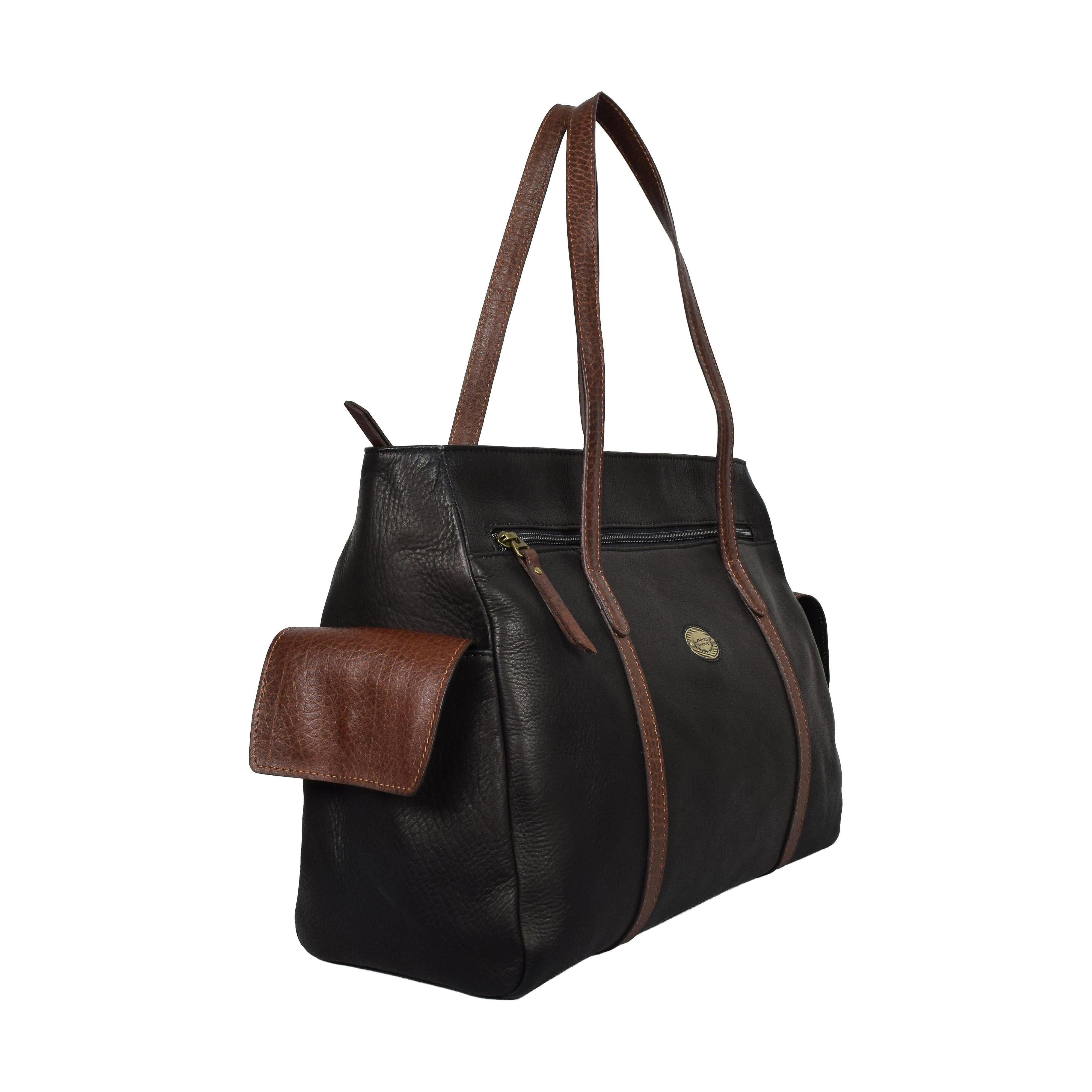 Multipocket Tote, Handbag | LAND Leather Goods