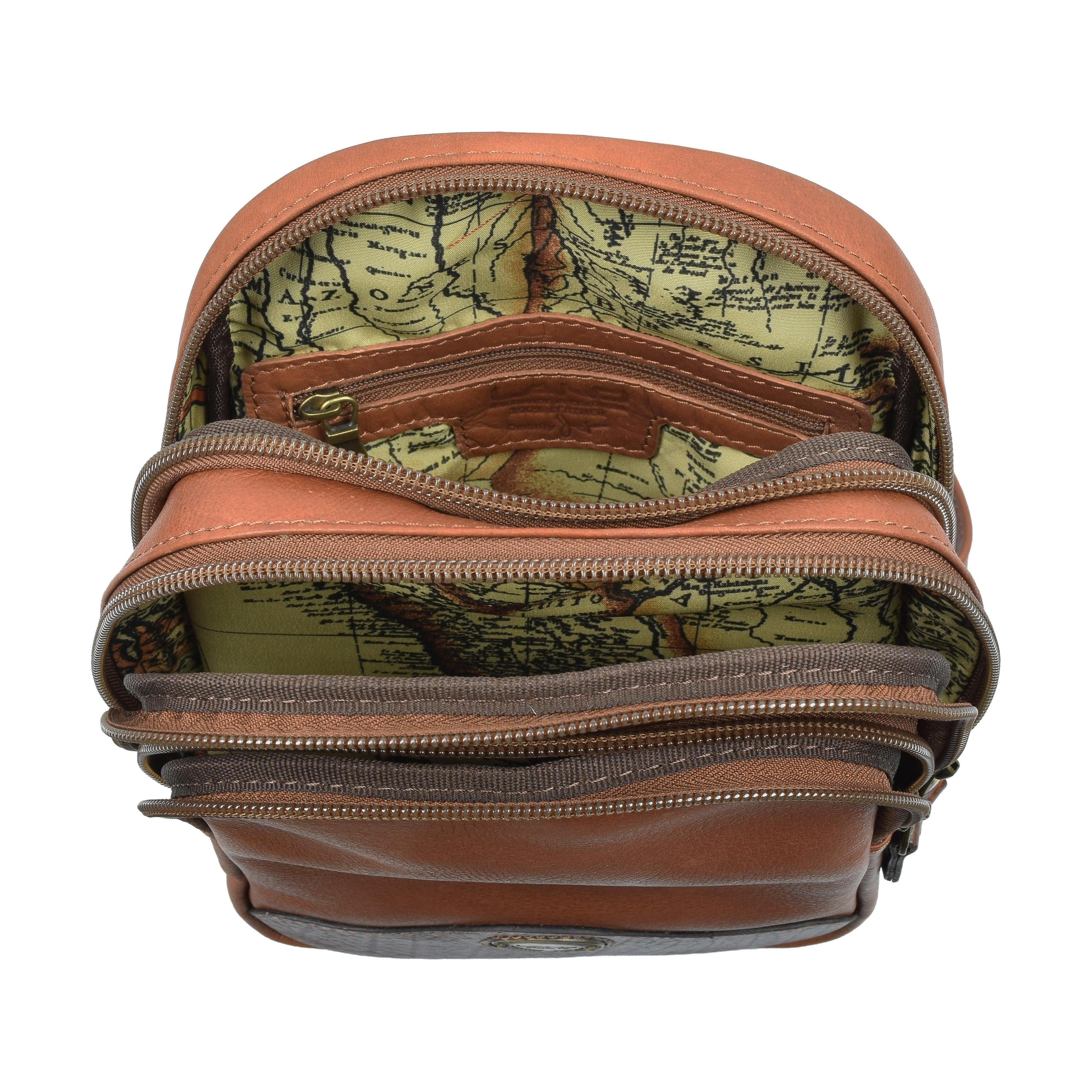 Crossbody Travel Bag, Crossover Bag | LAND Leather Goods