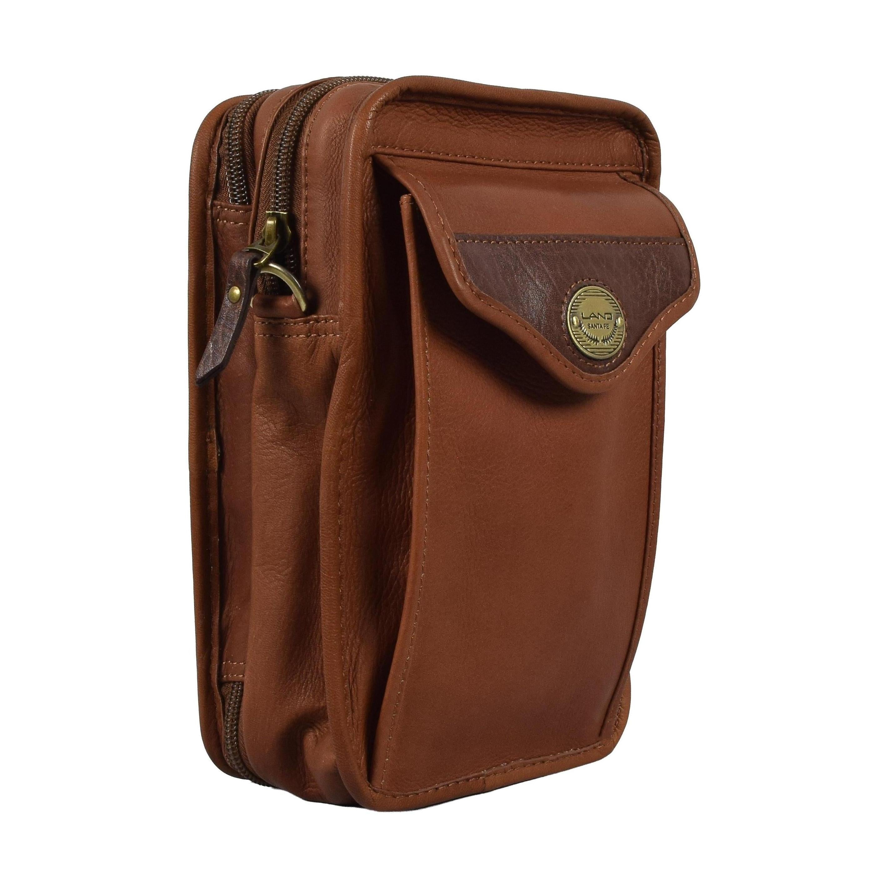 Shoulder Travel Bag, Crossover Bag | LAND Leather Goods