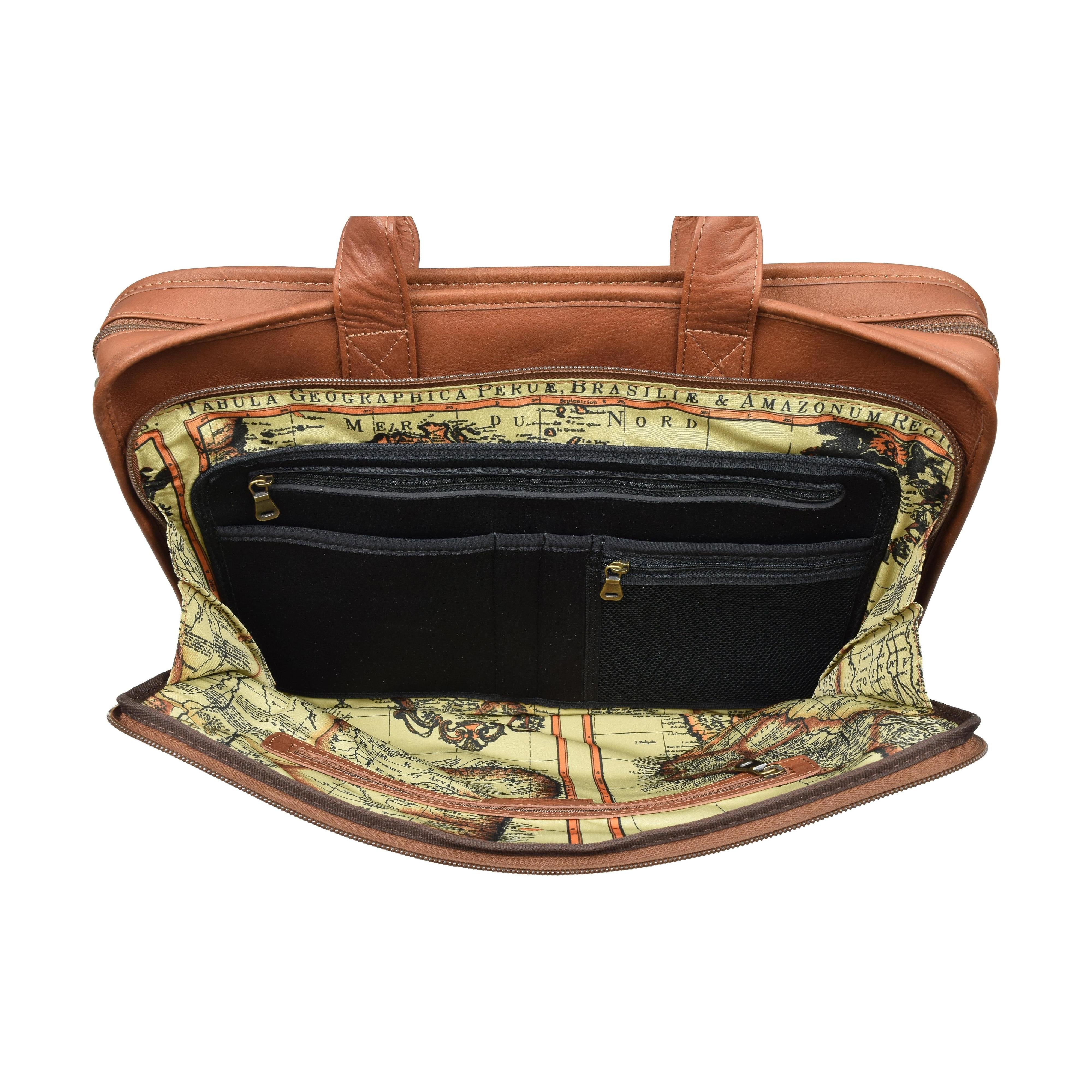 Slim Day Brief, Briefcase | LAND Leather Goods